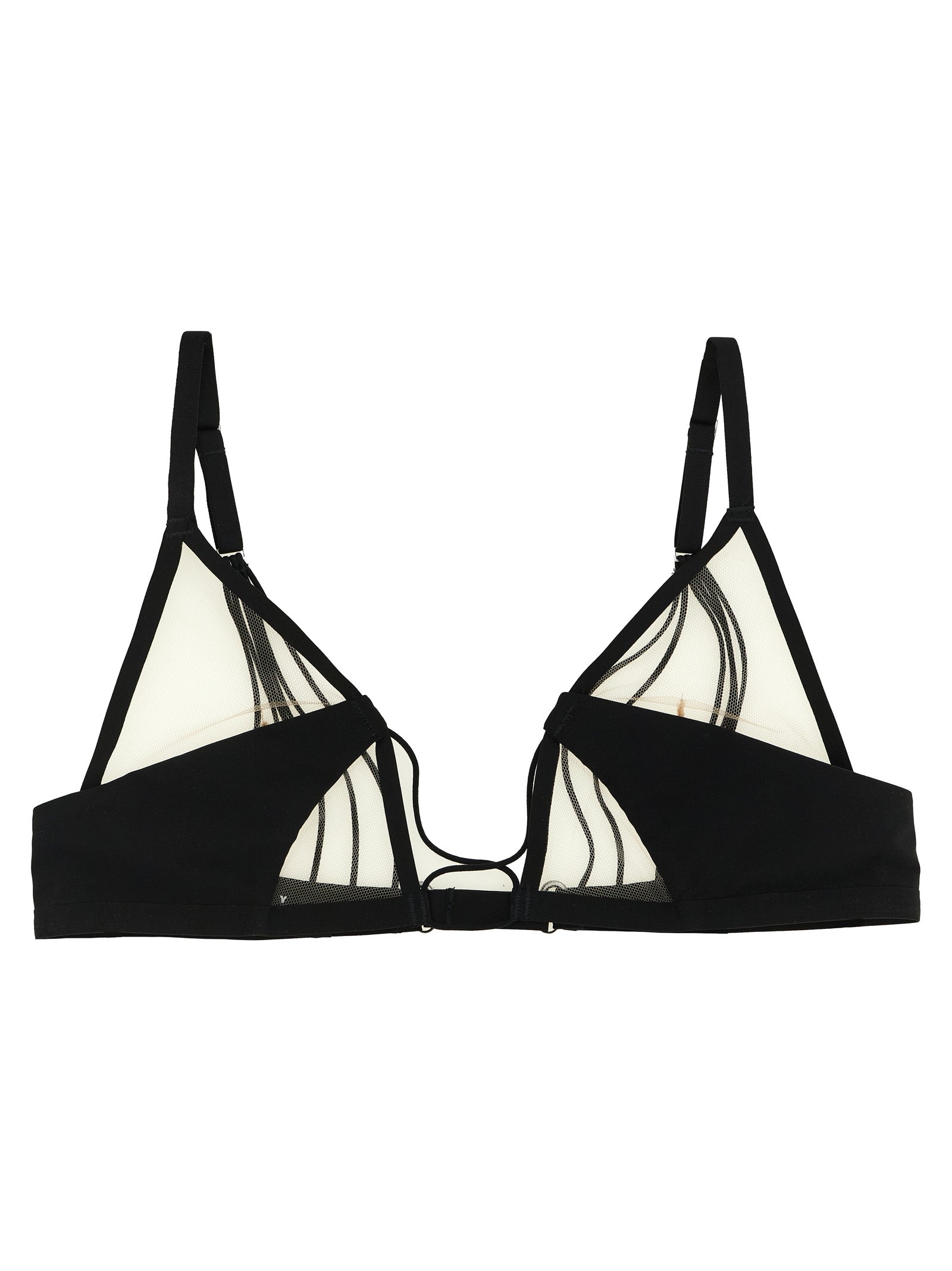 Rick Owens Black Nylon Women's Bra