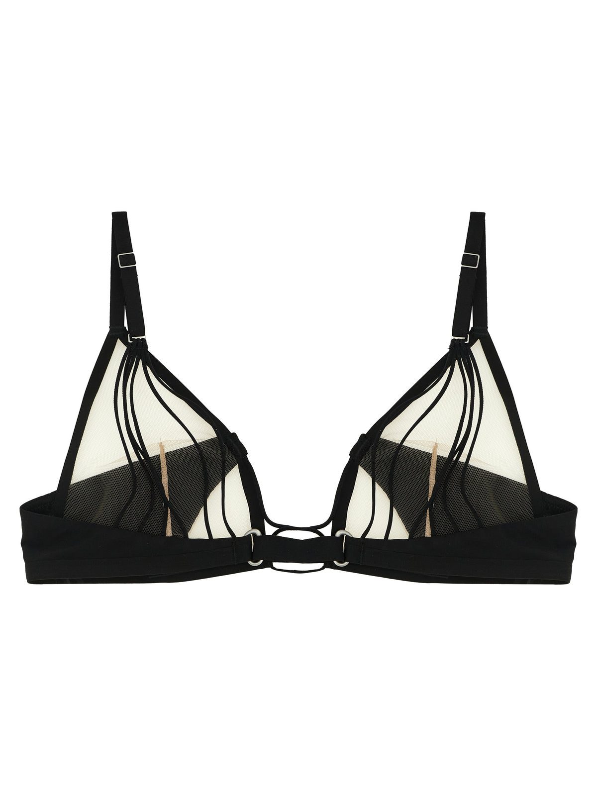 Rick Owens Black Nylon Women's Bra