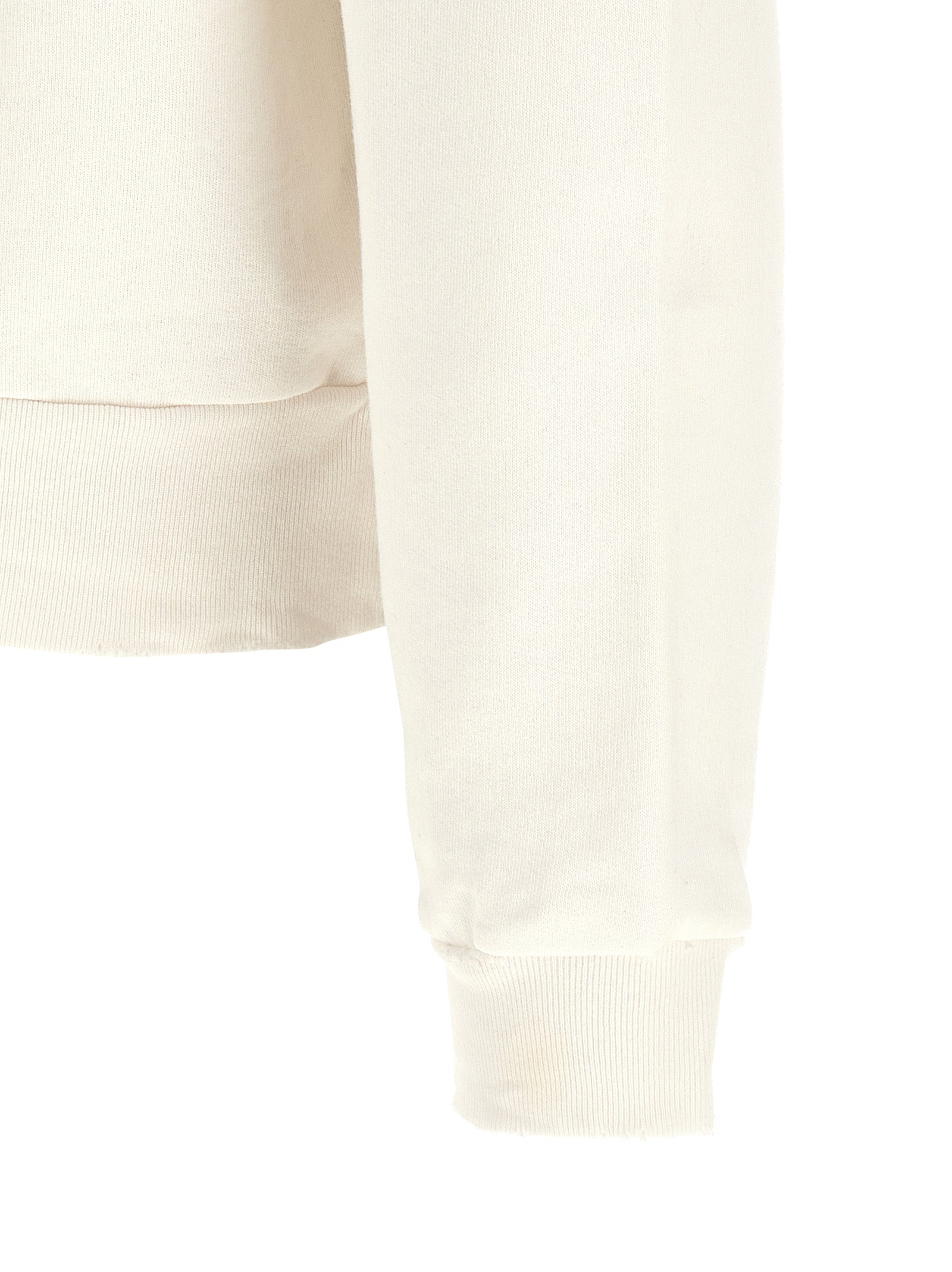 Balenciaga White Cotton Men's Sweatshirt