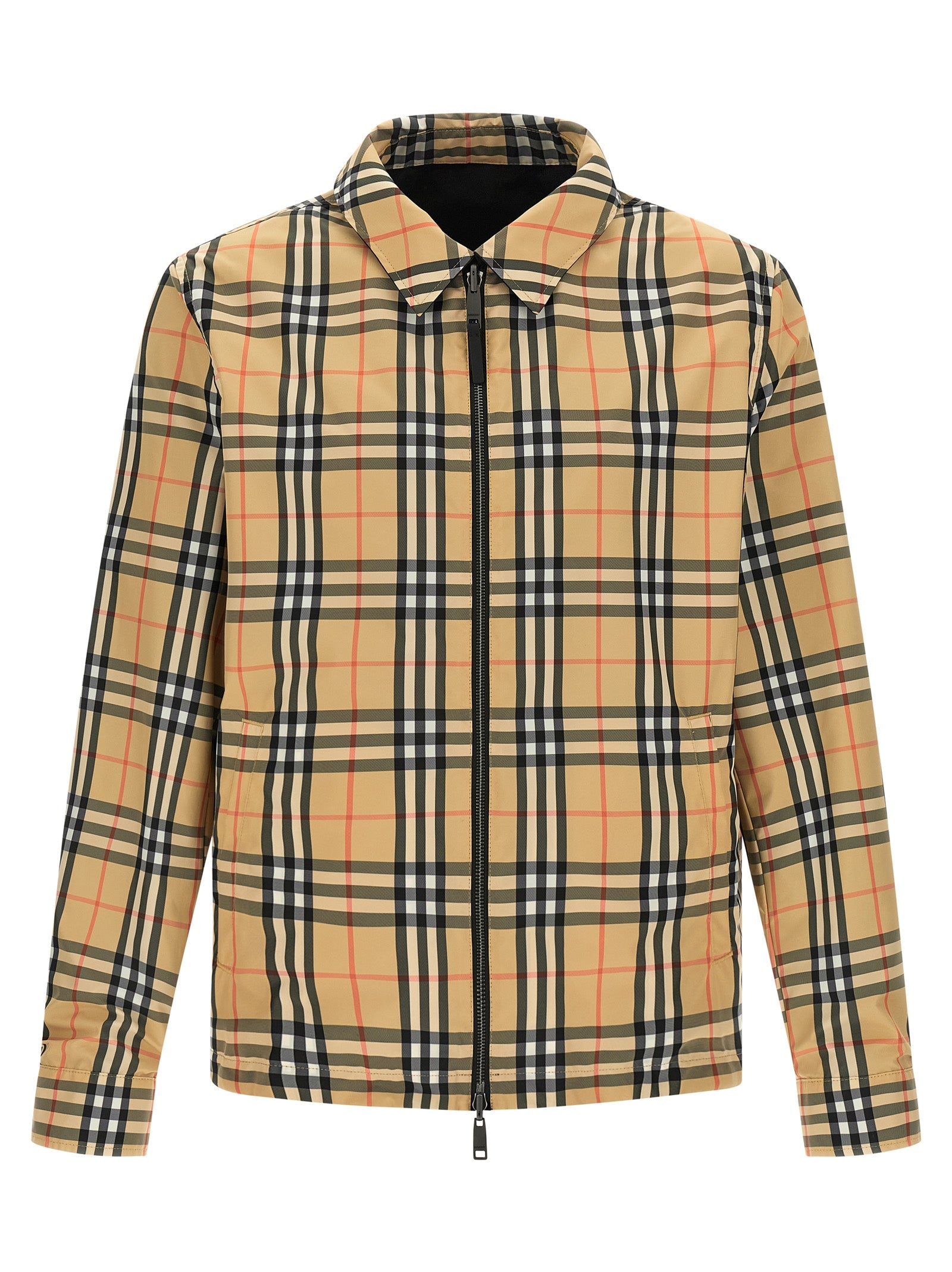 Burberry Black Polyamide Shell Men's Jacket
