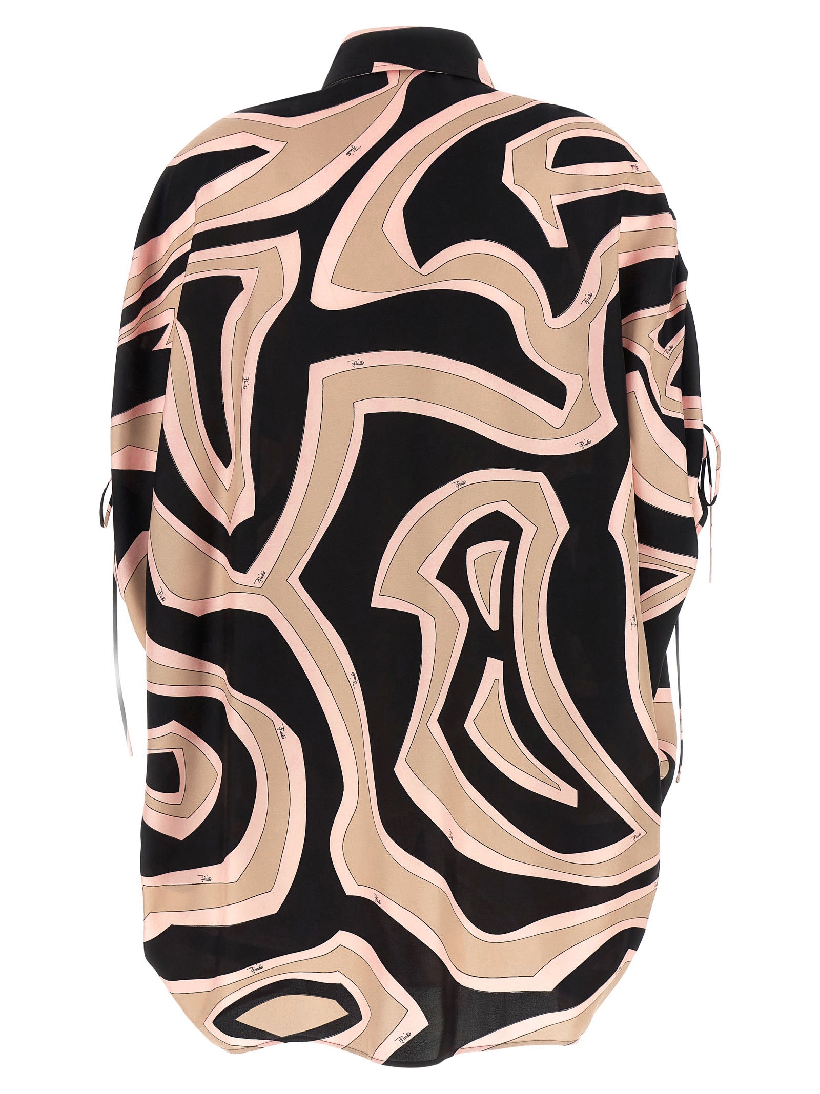 Emilio Pucci Multicolor Silk Short Women's Dress