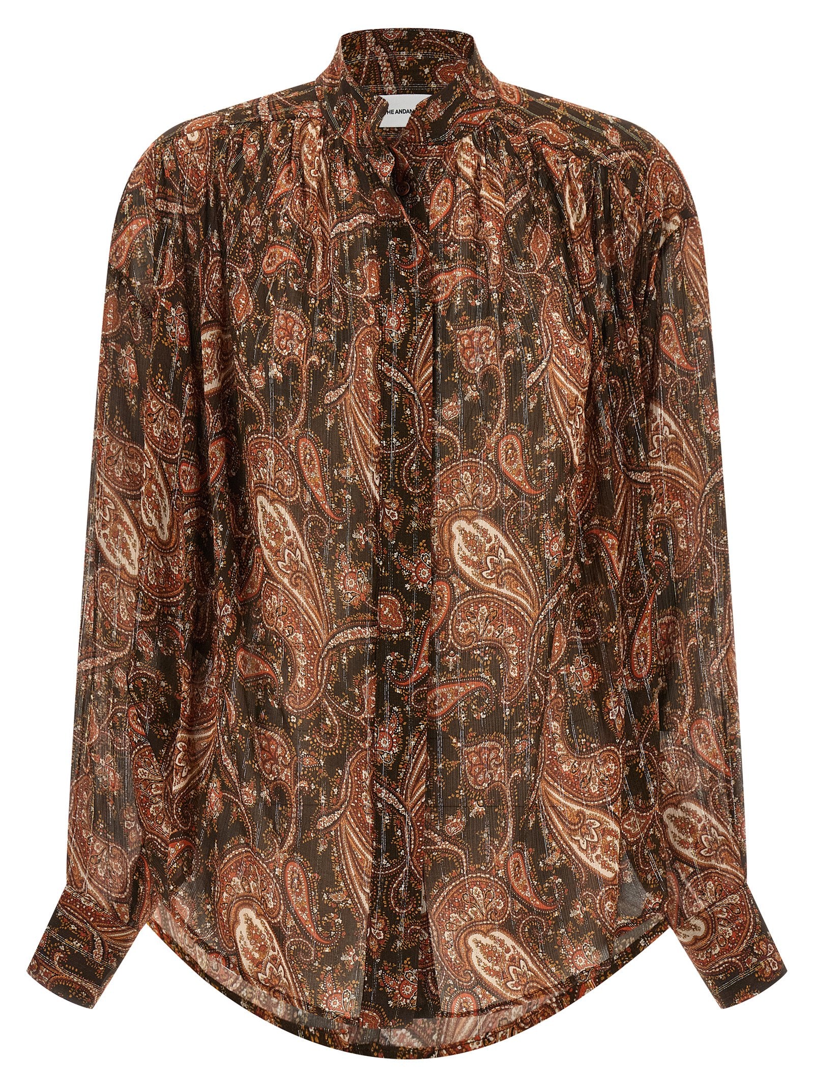 The Andamane Multicolor Viscose Women's Blouse