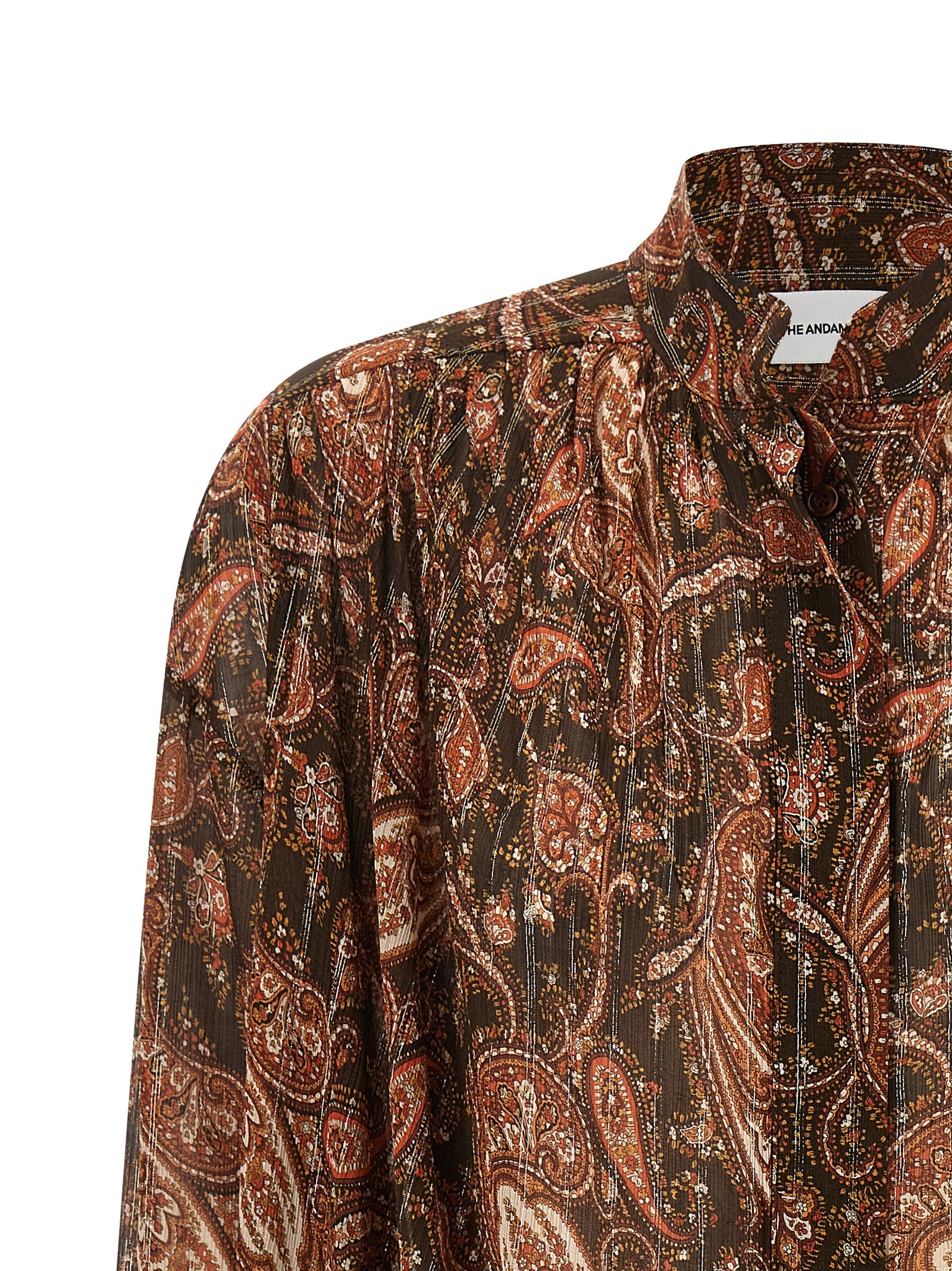 The Andamane Multicolor Viscose Women's Blouse