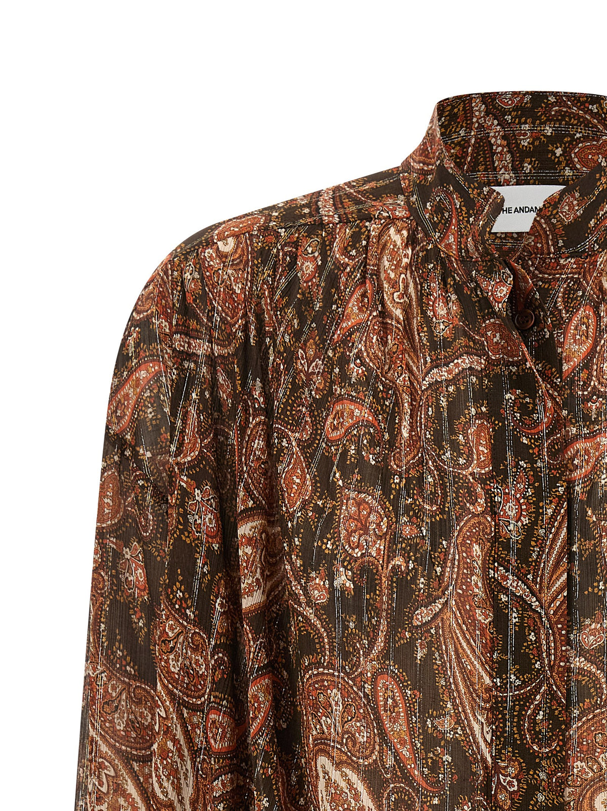 The Andamane Multicolor Viscose Women's Blouse
