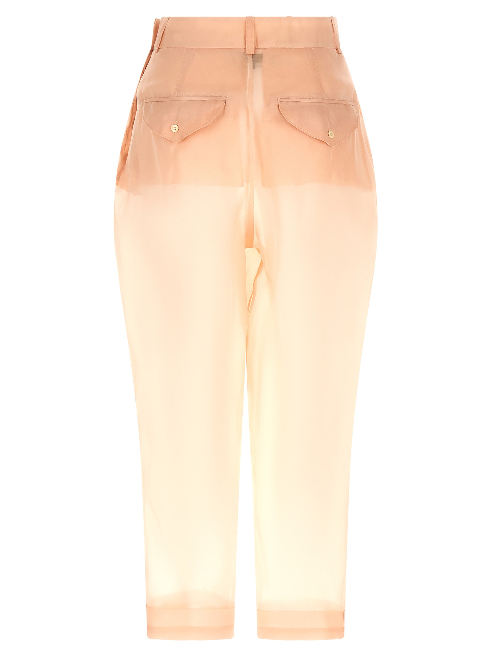 MAISON JEJIA Multicolor Silk Casual Women's Pants