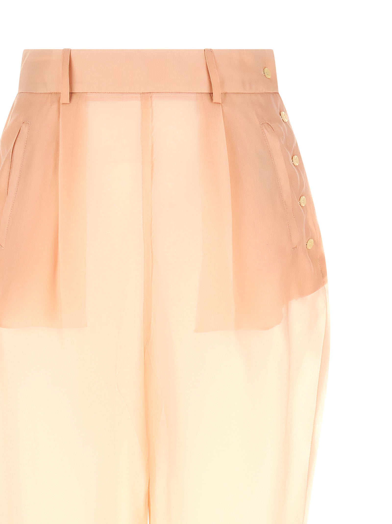 MAISON JEJIA Multicolor Silk Casual Women's Pants