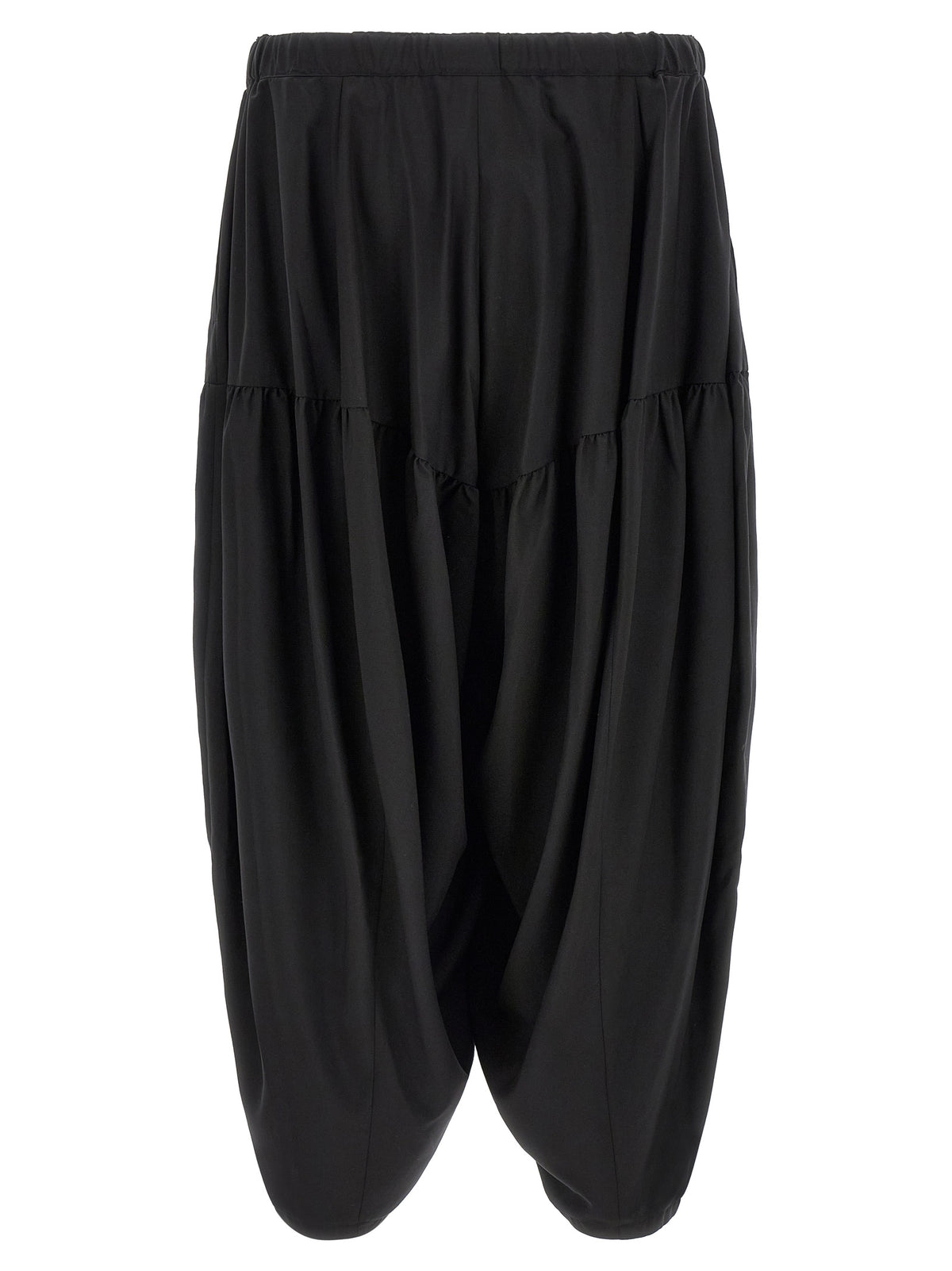 Comme Des Garçons Black Polyester Casual Men's Pants