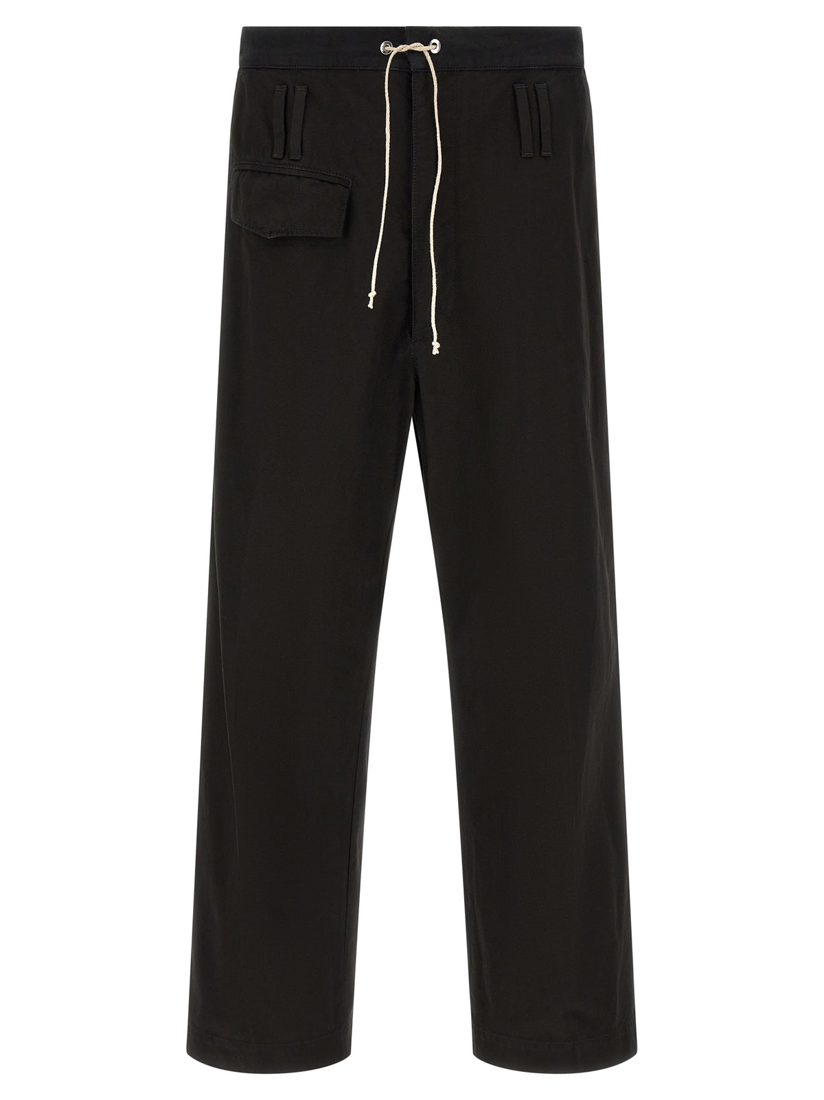 Namacheko Black Cotton Casual Men's Pants