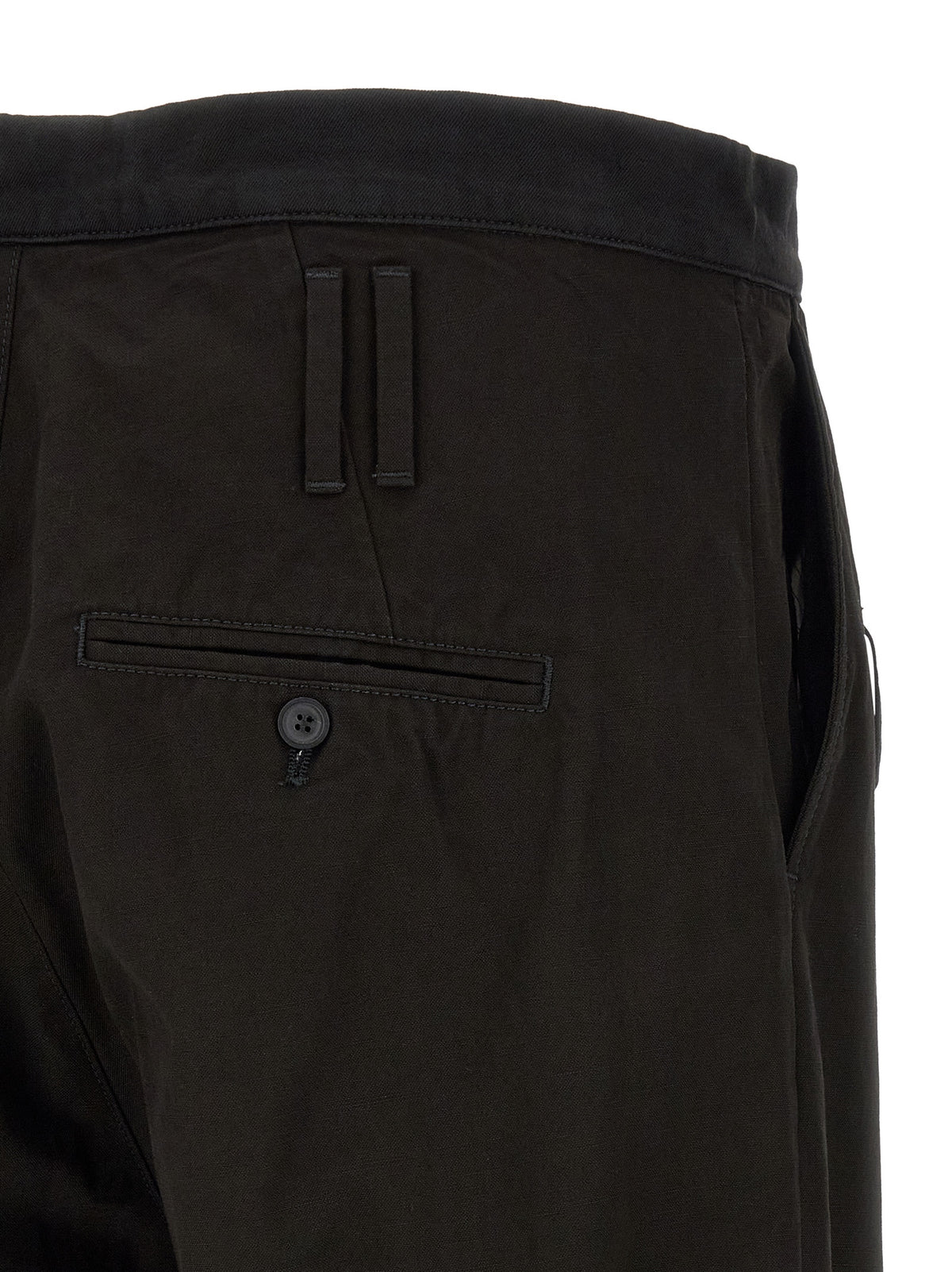Namacheko Black Cotton Casual Men's Pants