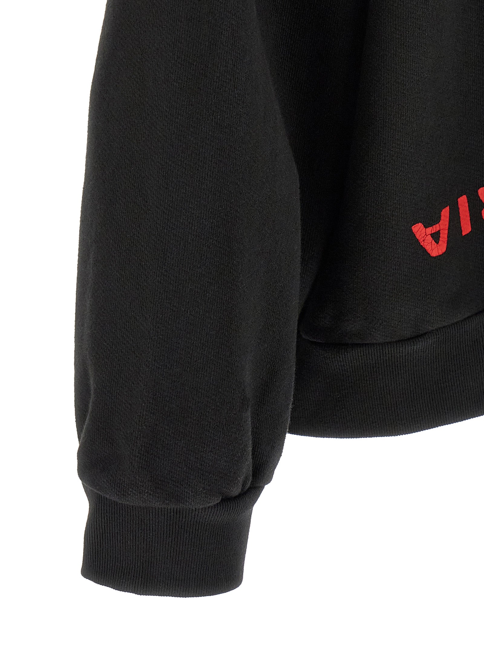 WILLY CHAVARRIA Black Cotton Men's Sweatshirt