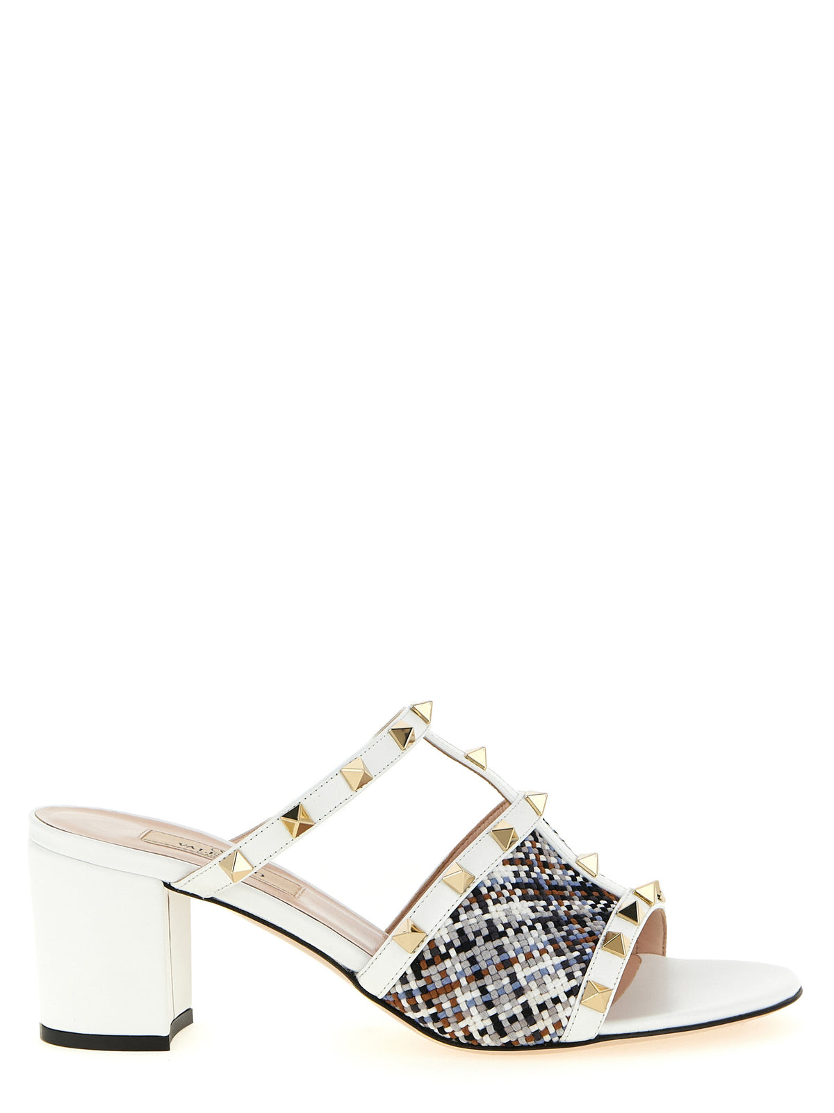 Valentino Garavani White Polyester Platform Women's Sandals