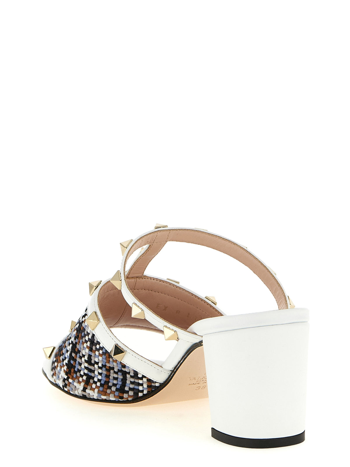 Valentino Garavani White Polyester Platform Women's Sandals