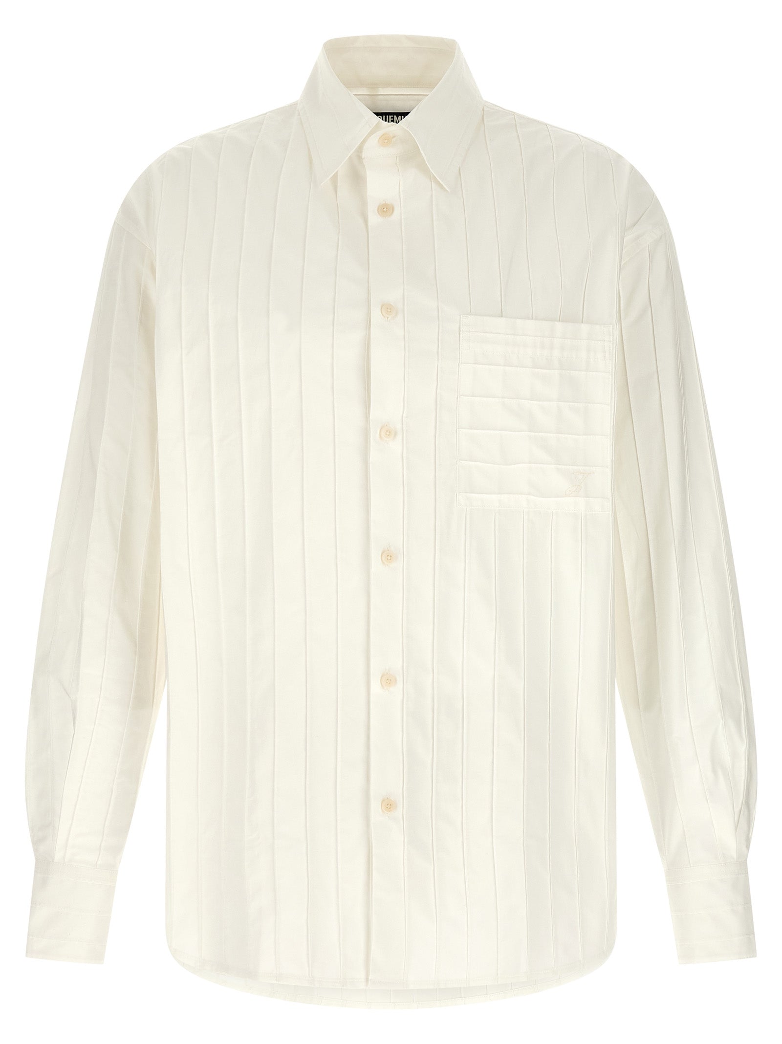 Jacquemus White Cotton Men's Blouse