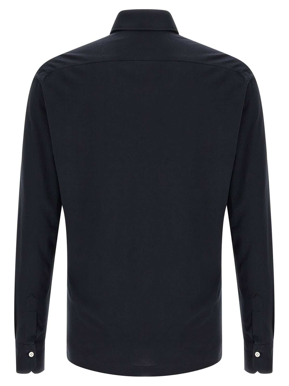 Kiton Blue Cotton Polo Men's Shirt