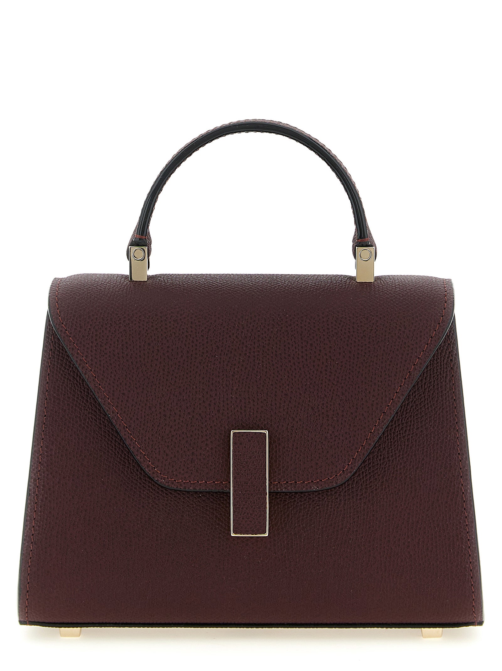 Valextra Bordeaux Calfskin Crossbody Women's Bag