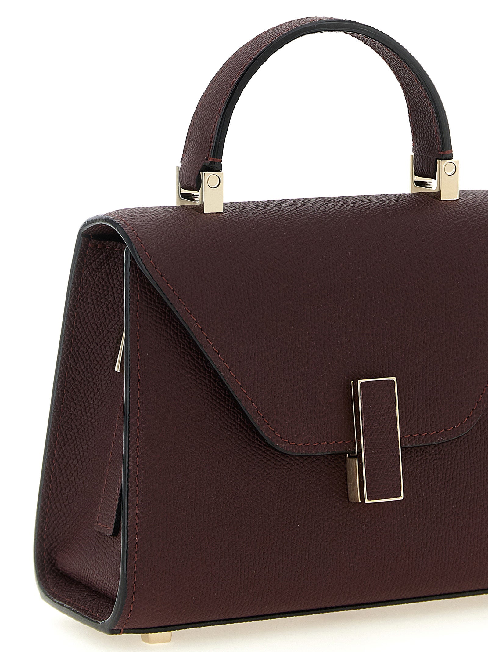 Valextra Bordeaux Calfskin Crossbody Women's Bag