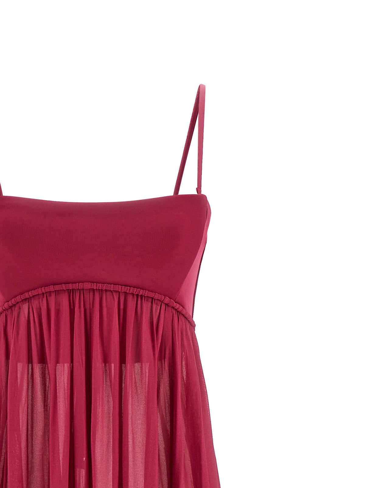 Zimmermann Fuchsia Viscose Long Women's Dress