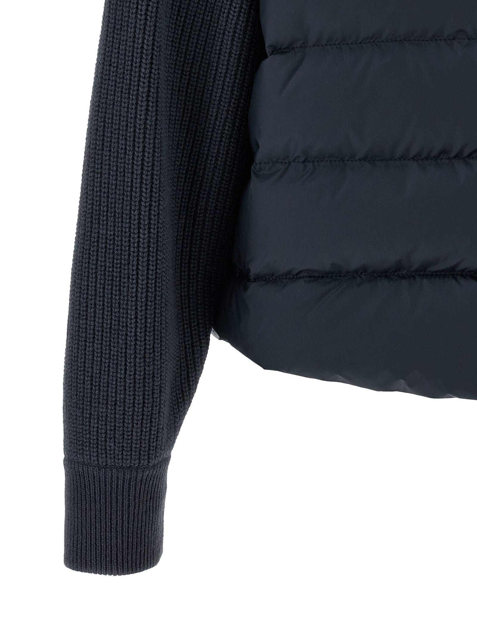 Brunello Cucinelli Blue Polyester Full-Length Women's Jacket