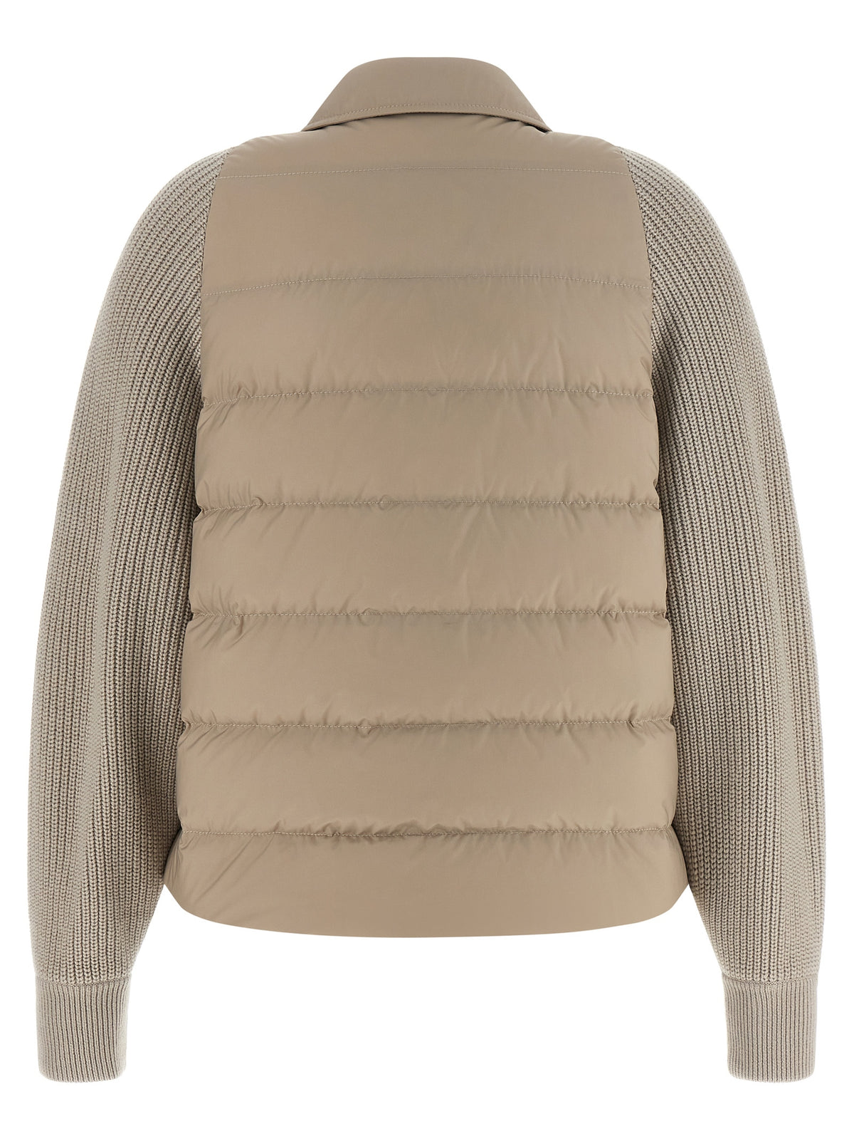 Brunello Cucinelli Beige Polyester Shell Women's Jacket