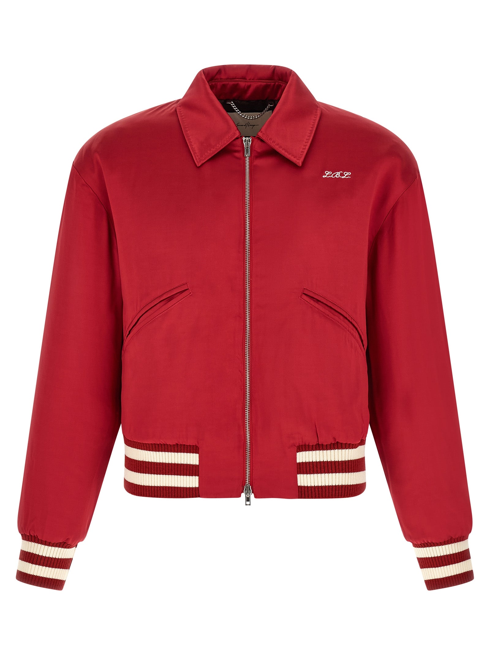 SECOND/LAYER Multicolor Viscose Men's Bomber