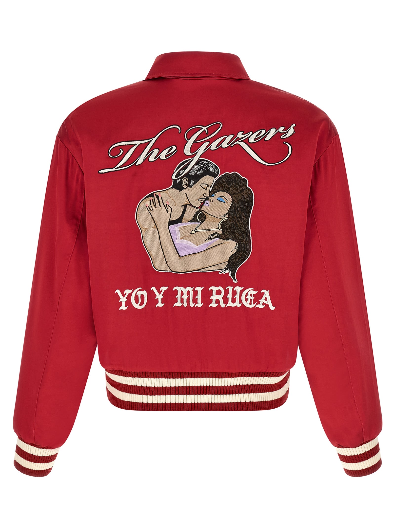SECOND/LAYER Multicolor Viscose Men's Bomber