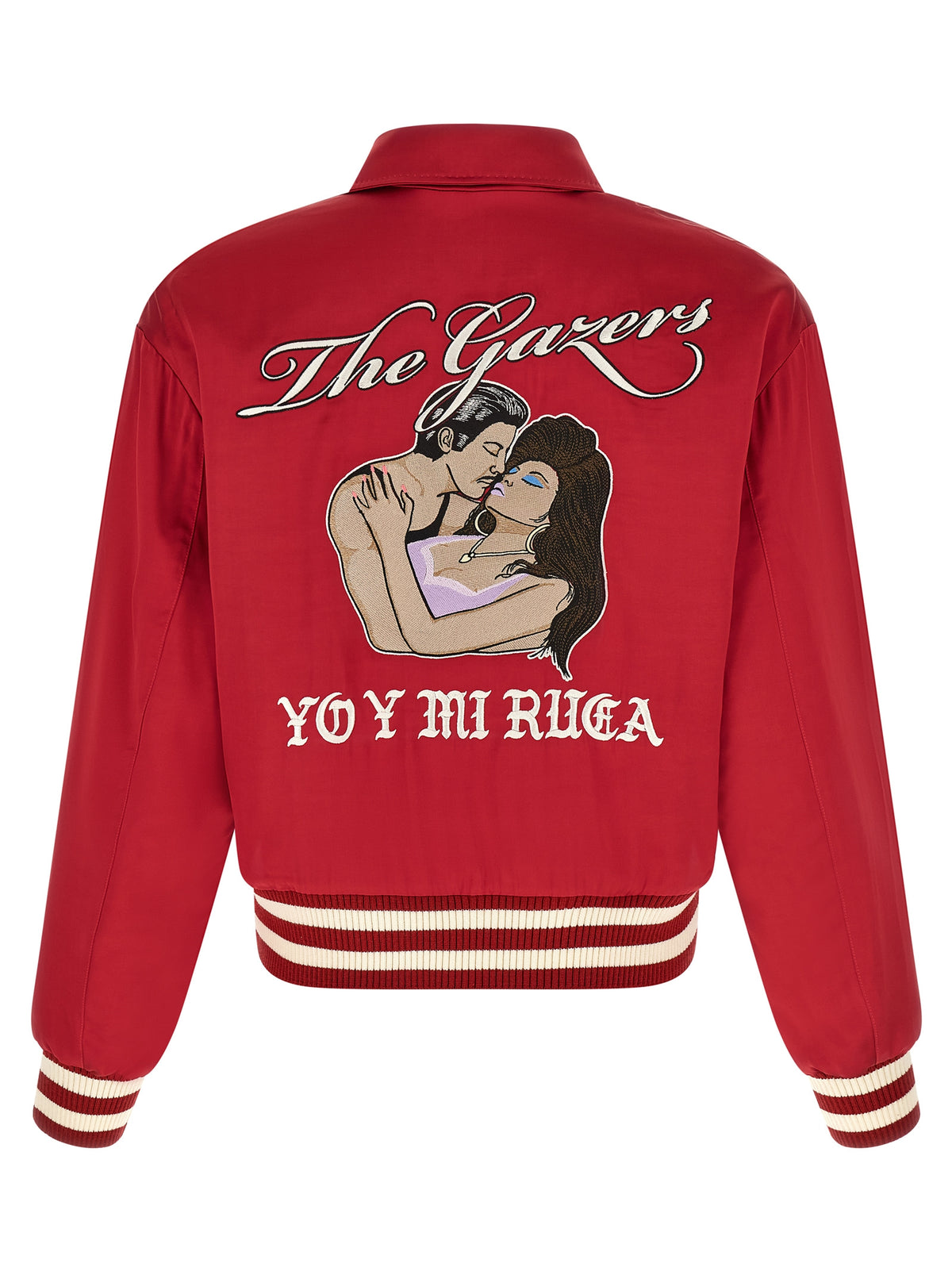 SECOND/LAYER Multicolor Viscose Men's Bomber