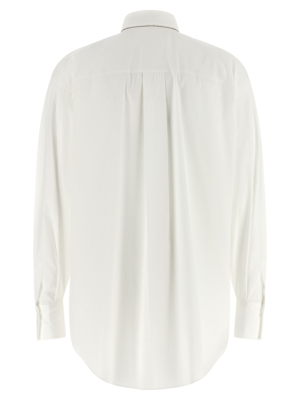 Brunello Cucinelli White Cotton Women's Blouse