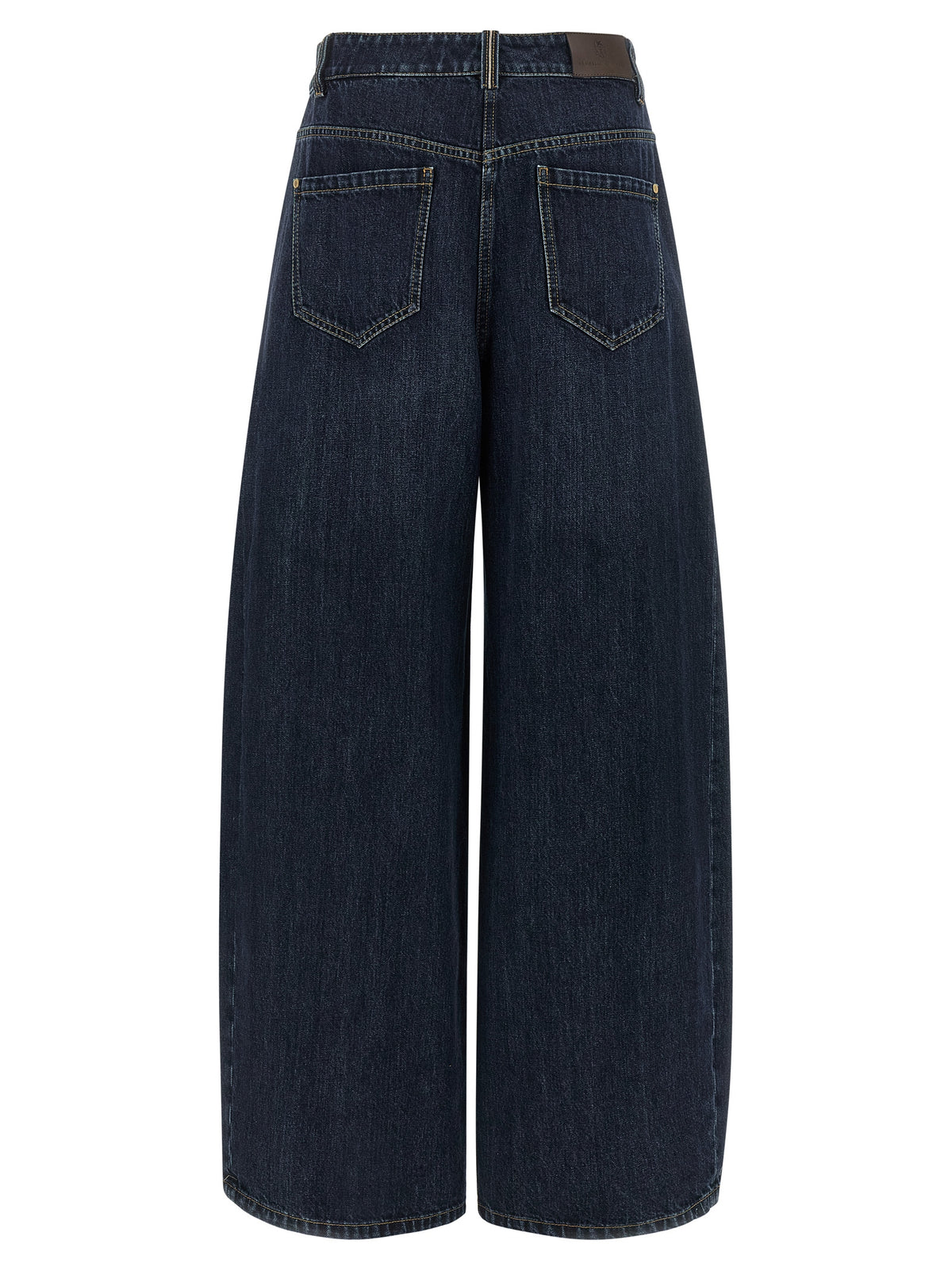 Brunello Cucinelli Blue Cotton Jeans Women's Denim