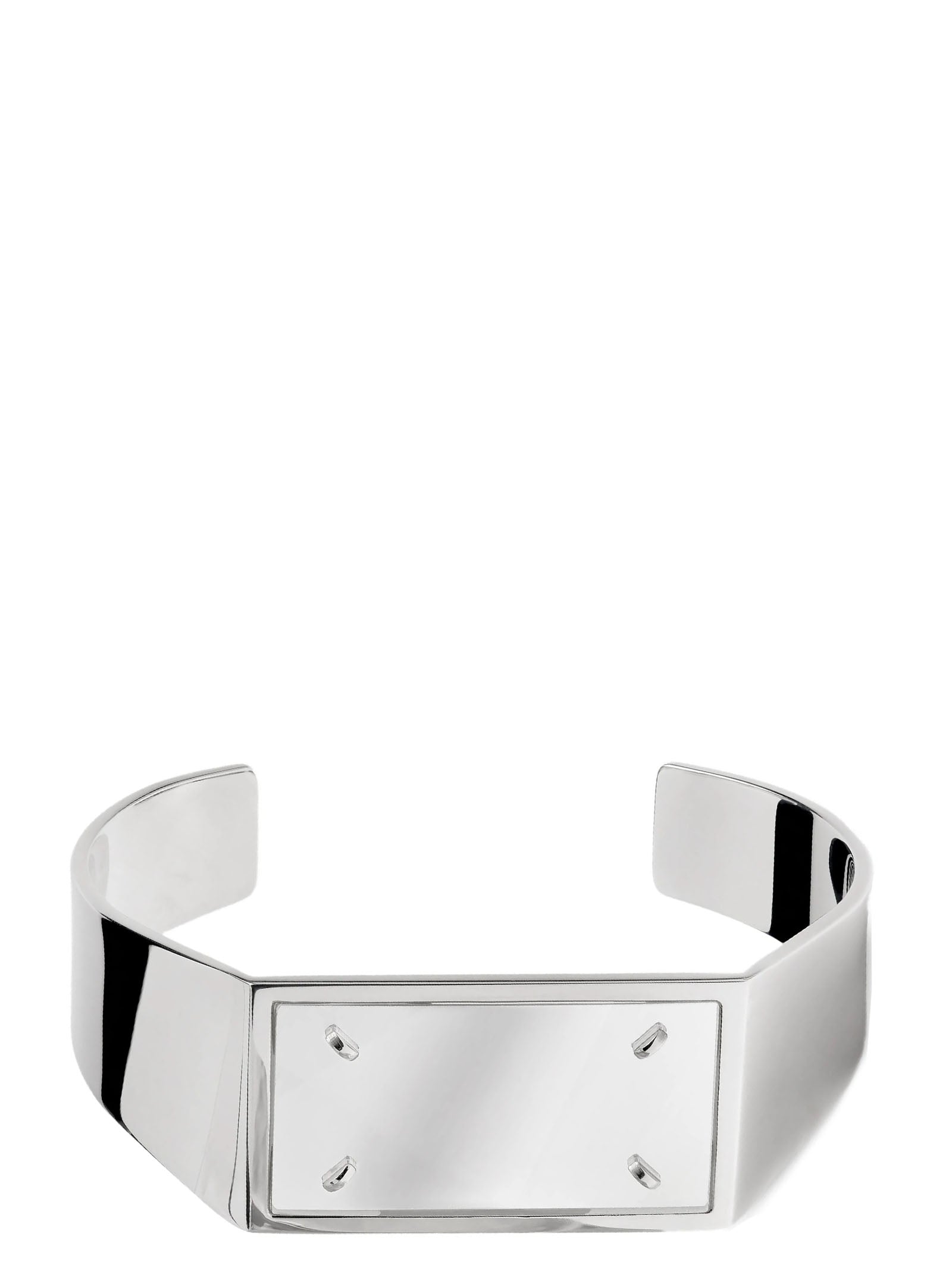 Maison Margiela Silver Brass Women's Bracelet