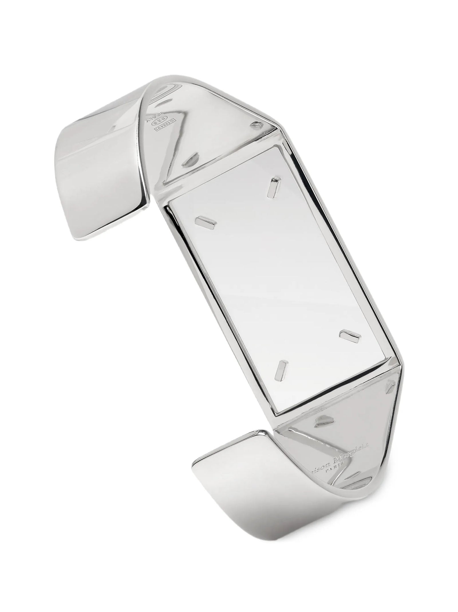 Maison Margiela Silver Brass Women's Bracelet