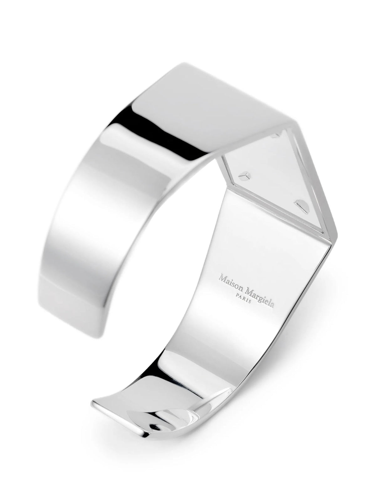 Maison Margiela Silver Brass Women's Bracelet