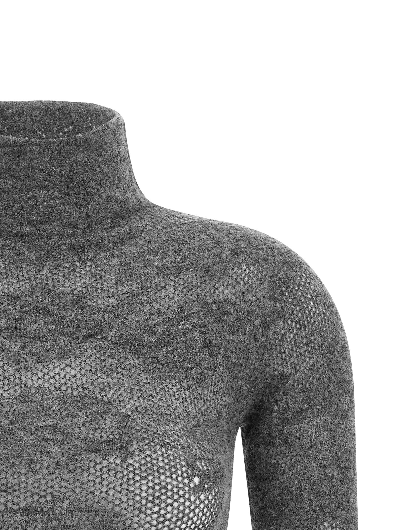 Brunello Cucinelli Gray Silk Women's Cardigan