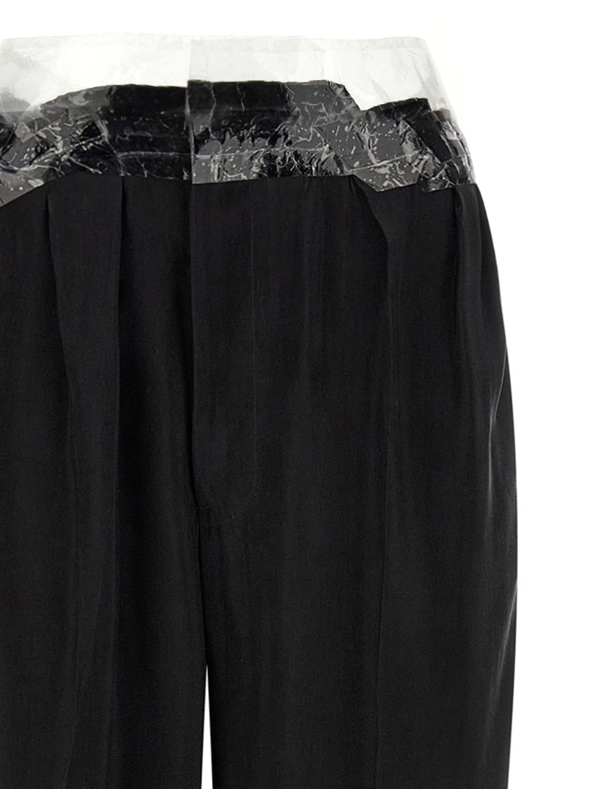Maison Margiela Black Copper Casual Women's Pants