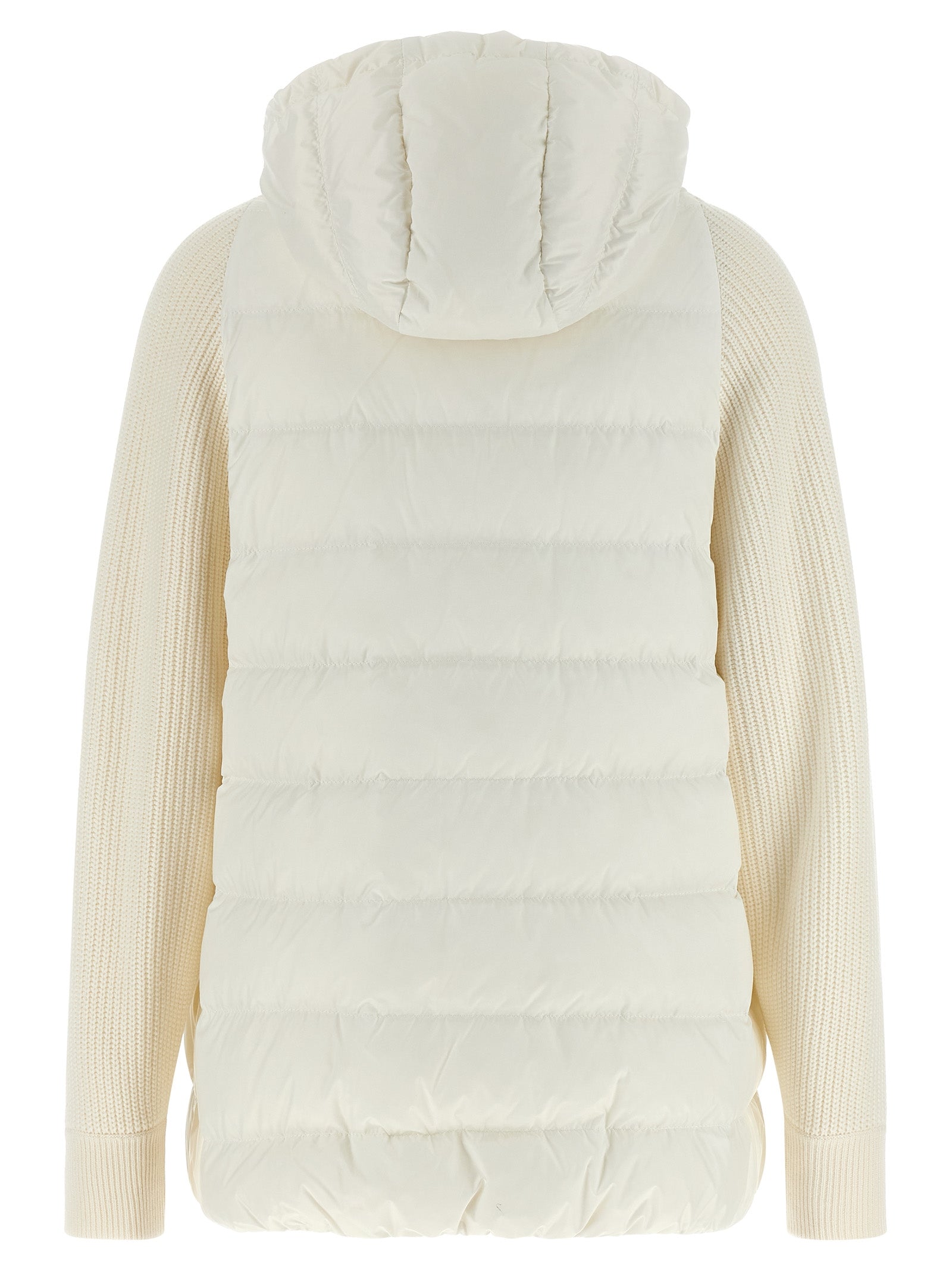 Brunello Cucinelli White Polyester Full-Length Women's Jacket