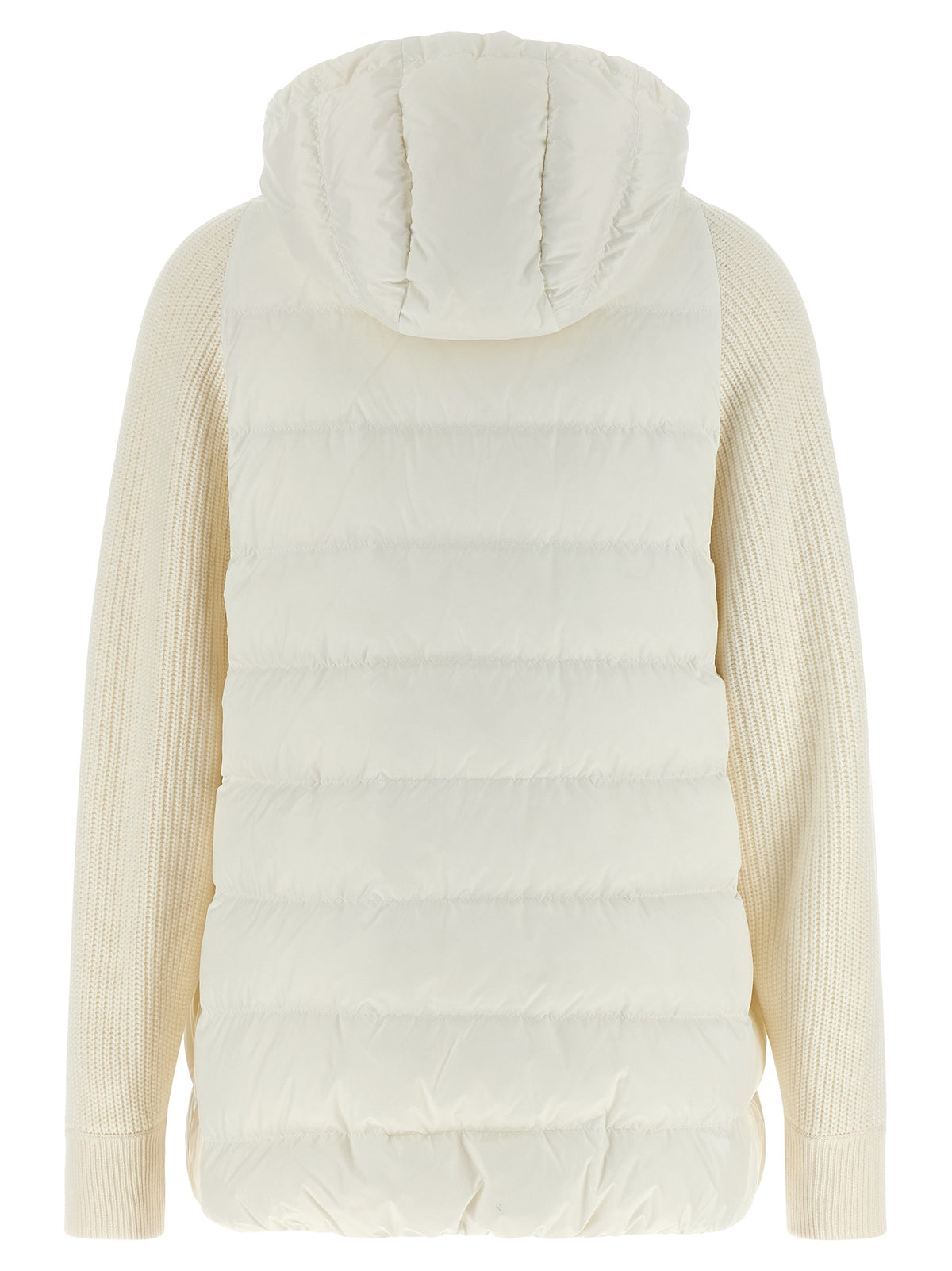 Brunello Cucinelli White Polyester Full-Length Women's Jacket