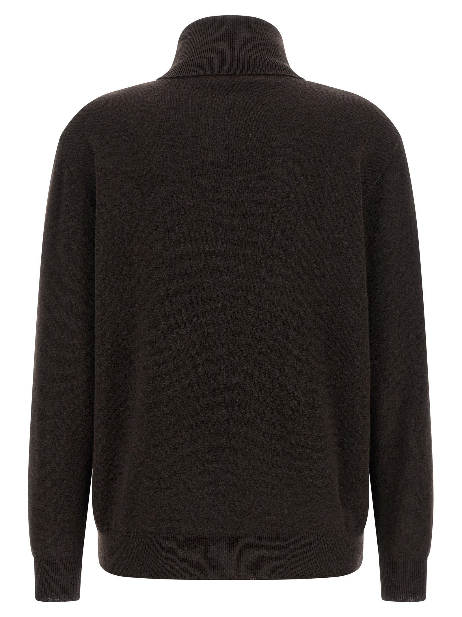 Brunello Cucinelli Brown Cashmere Women's Cardigan