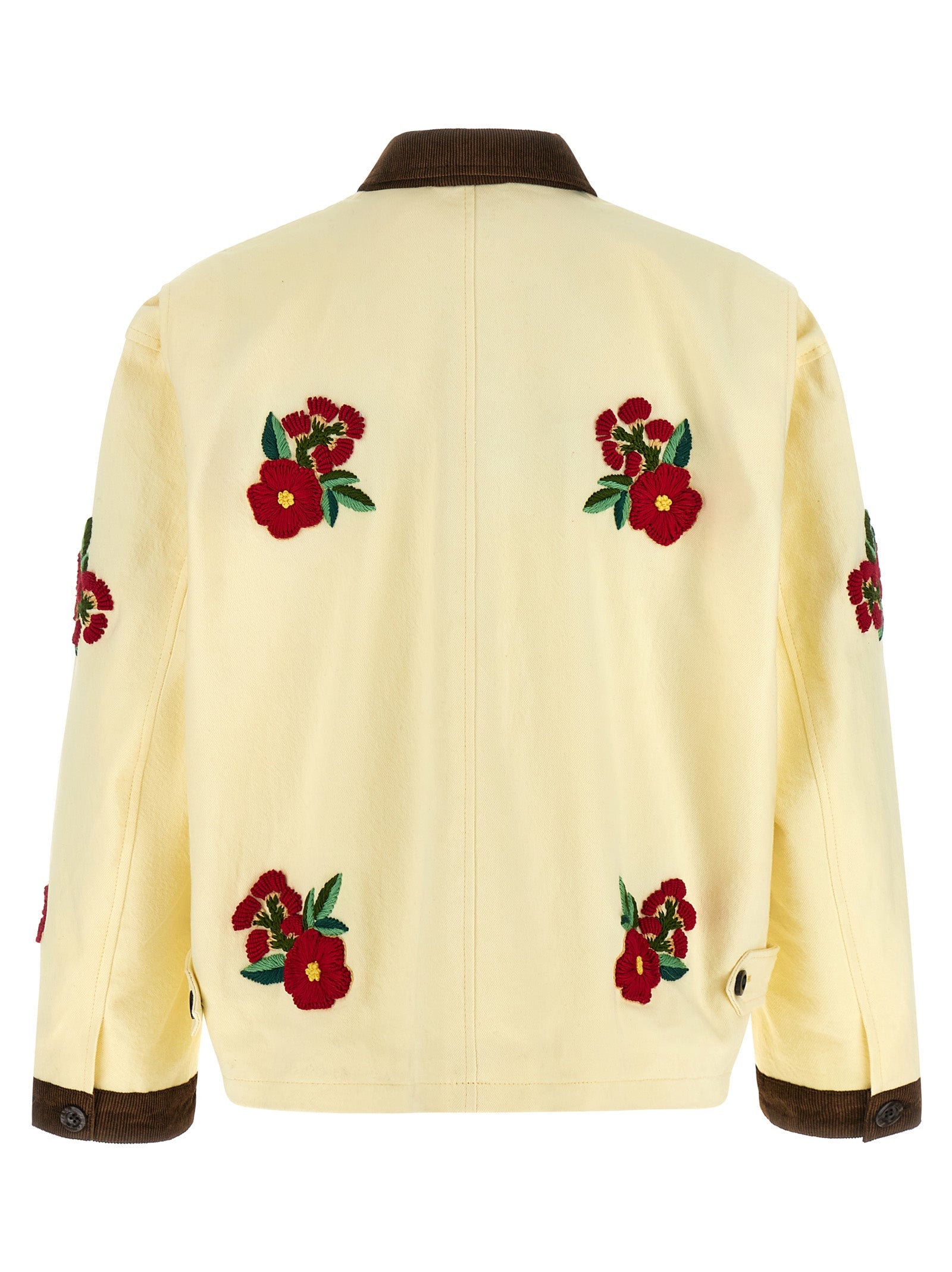 FOUND Multicolor Cotton Denim Men's Jacket