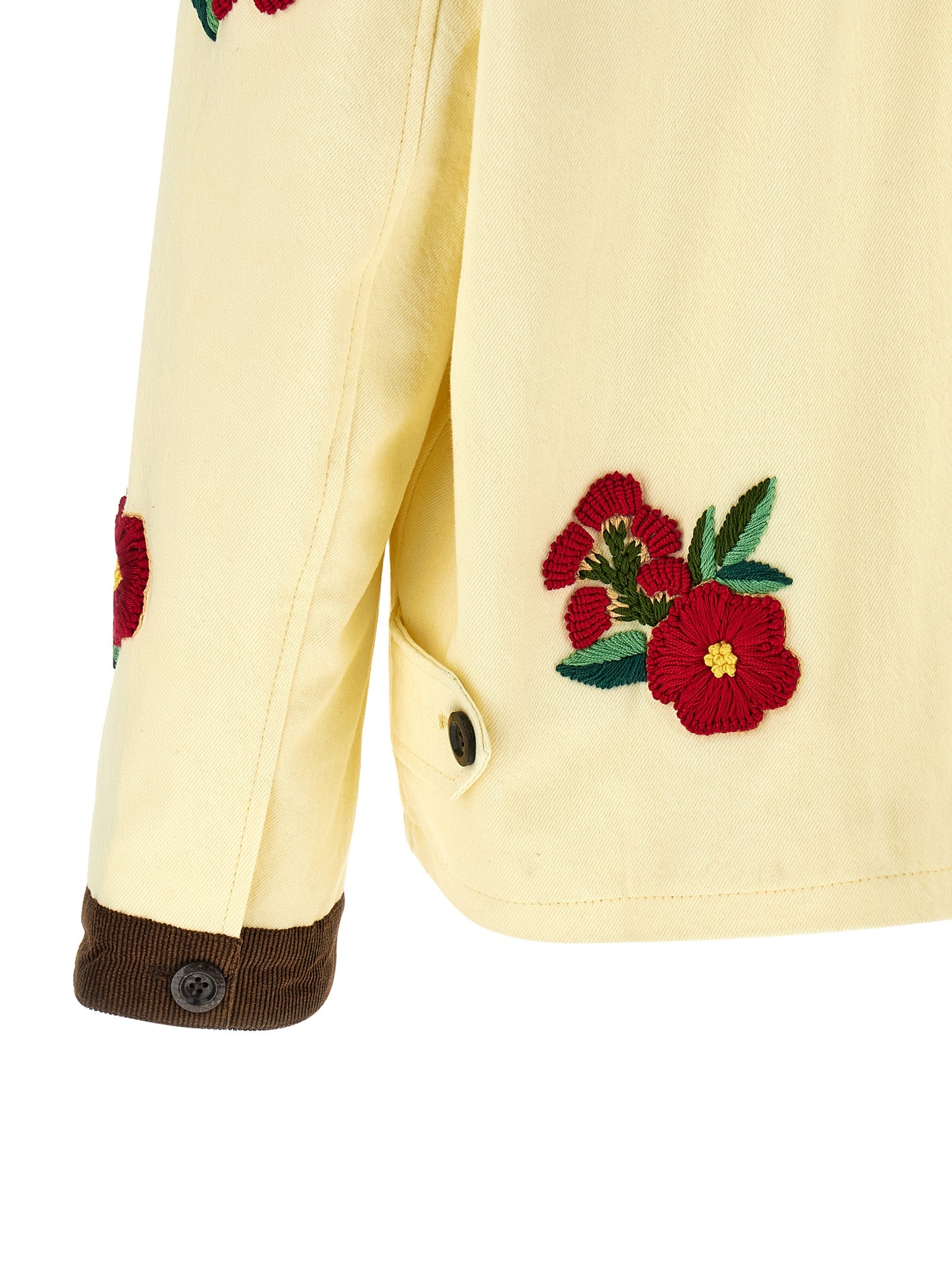 FOUND Multicolor Cotton Denim Men's Jacket