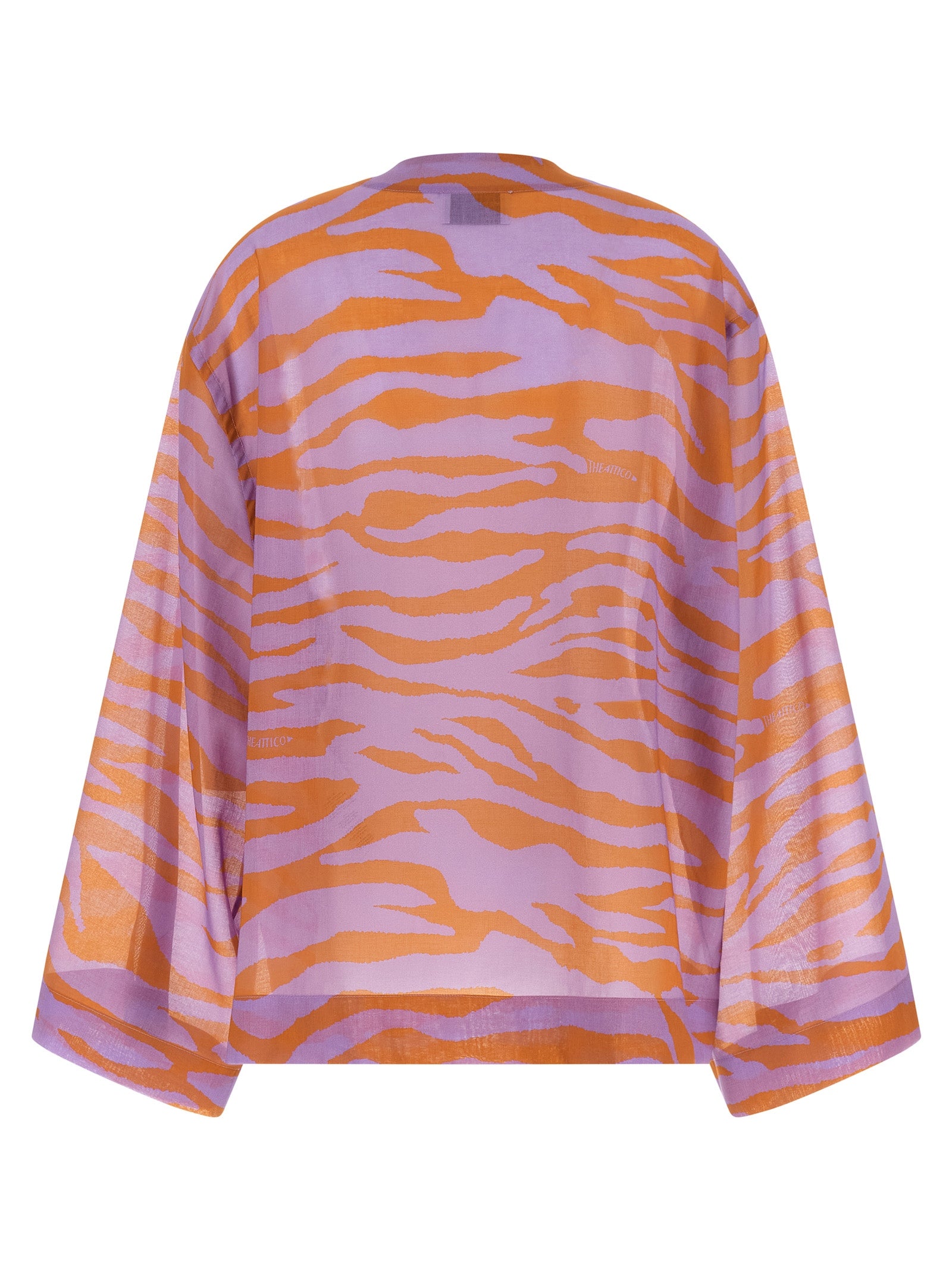 The Attico Purple Cotton Women's Blouse