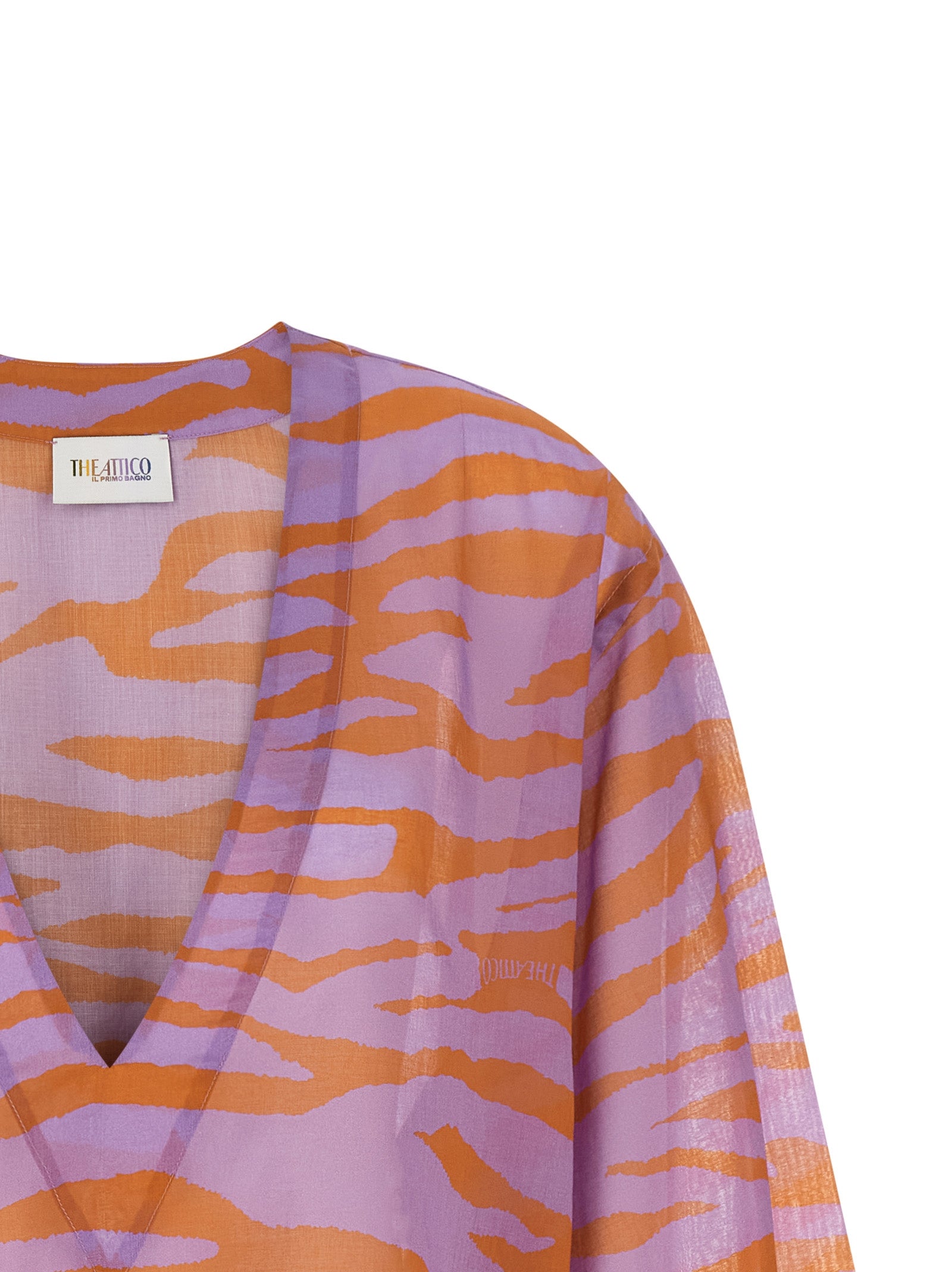 The Attico Purple Cotton Women's Blouse
