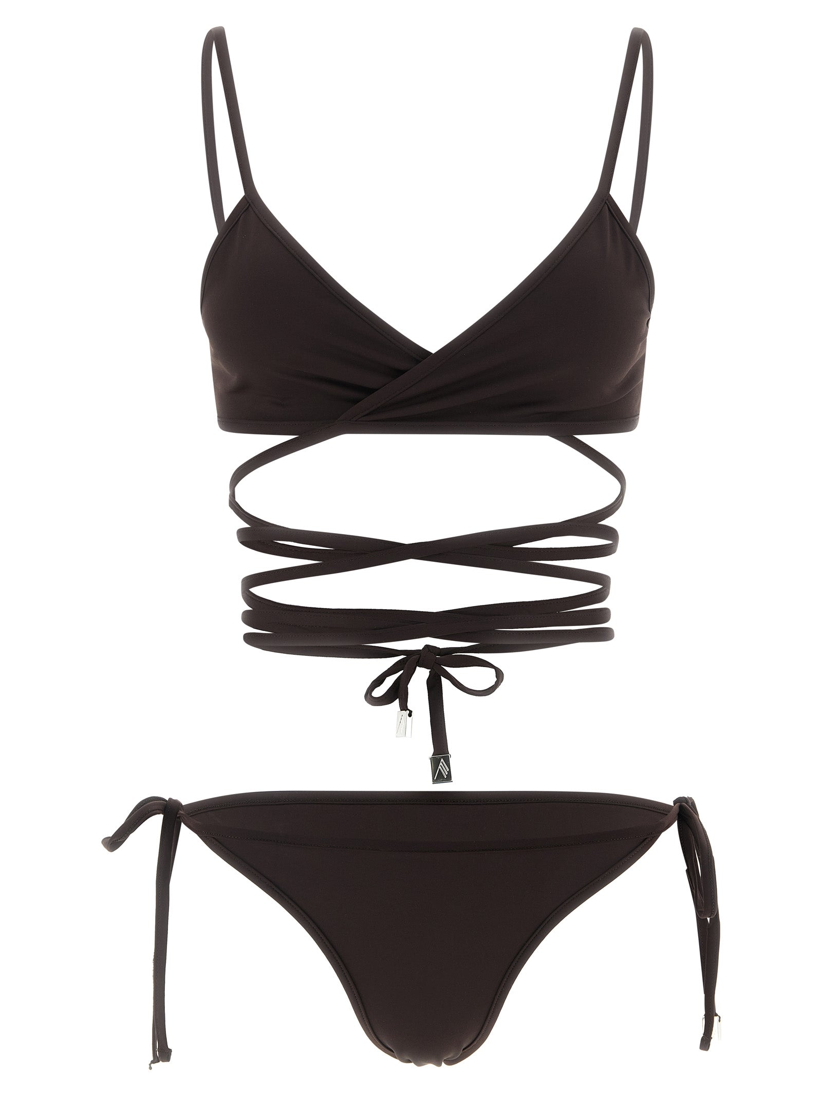 The Attico Brown Polyamide Women's Bikini