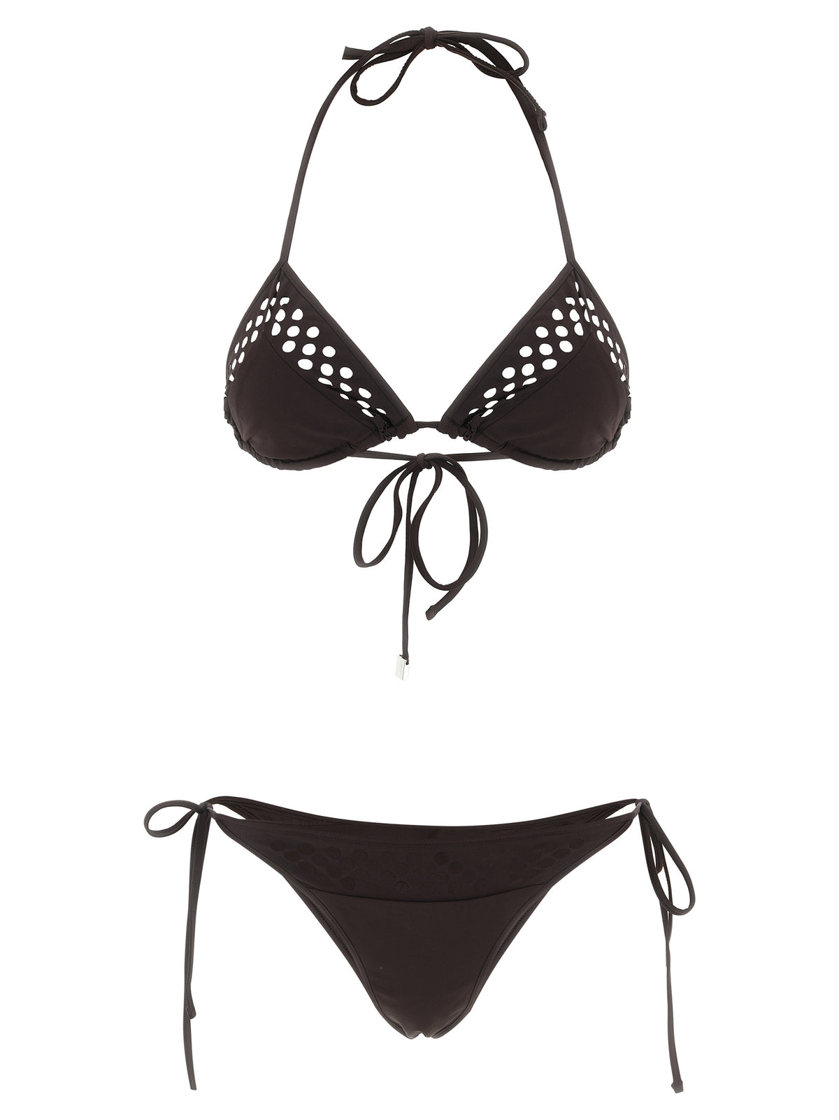 The Attico Brown Polyamide Women's Bikini