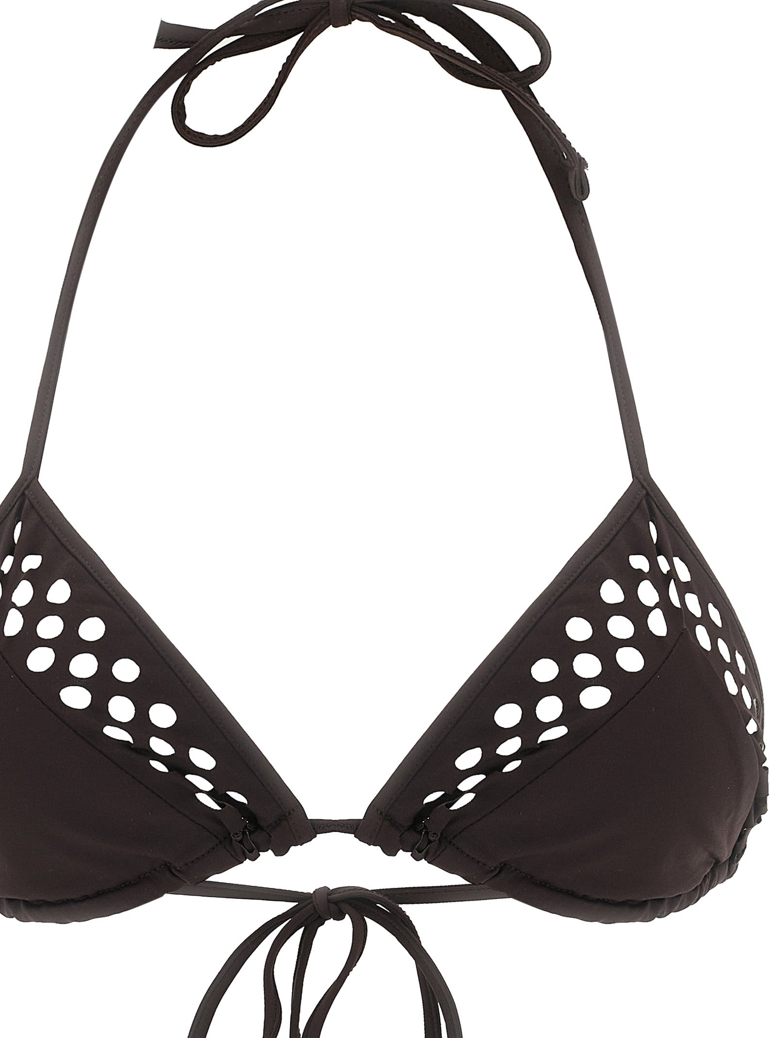 The Attico Brown Polyamide Women's Bikini