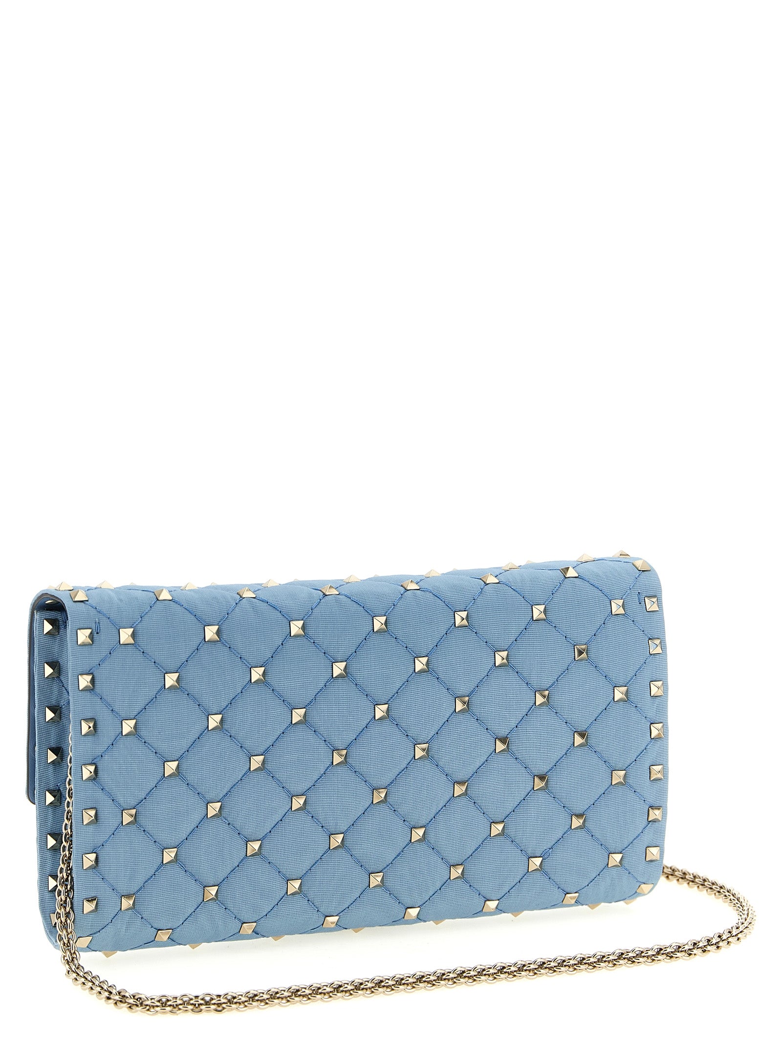 Valentino Garavani Blue Viscose Crossbody Women's Bag