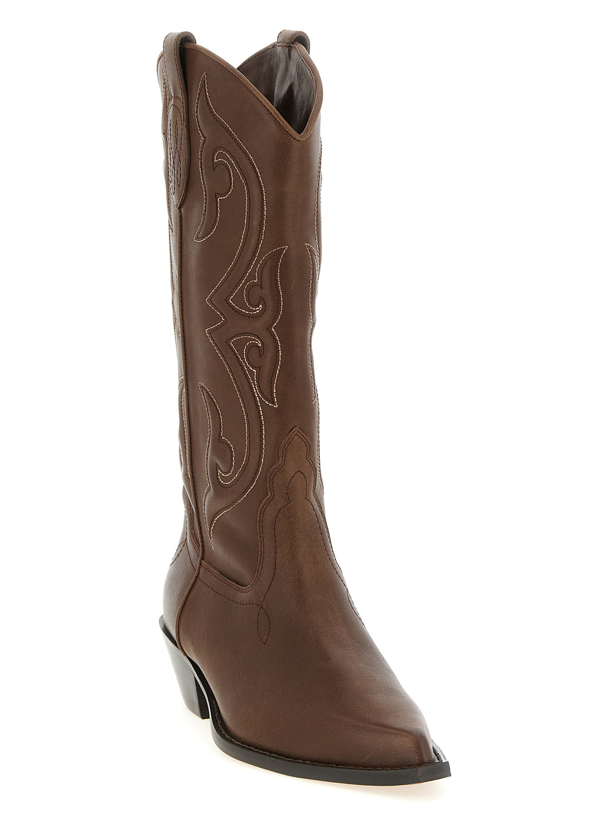 Sonora Brown Calfskin Chelsea Women's Boots