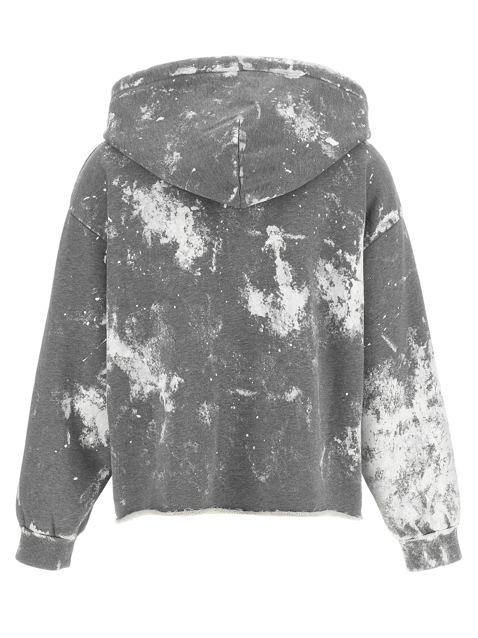 MM6 Maison Margiela Gray Cotton Women's Sweatshirt