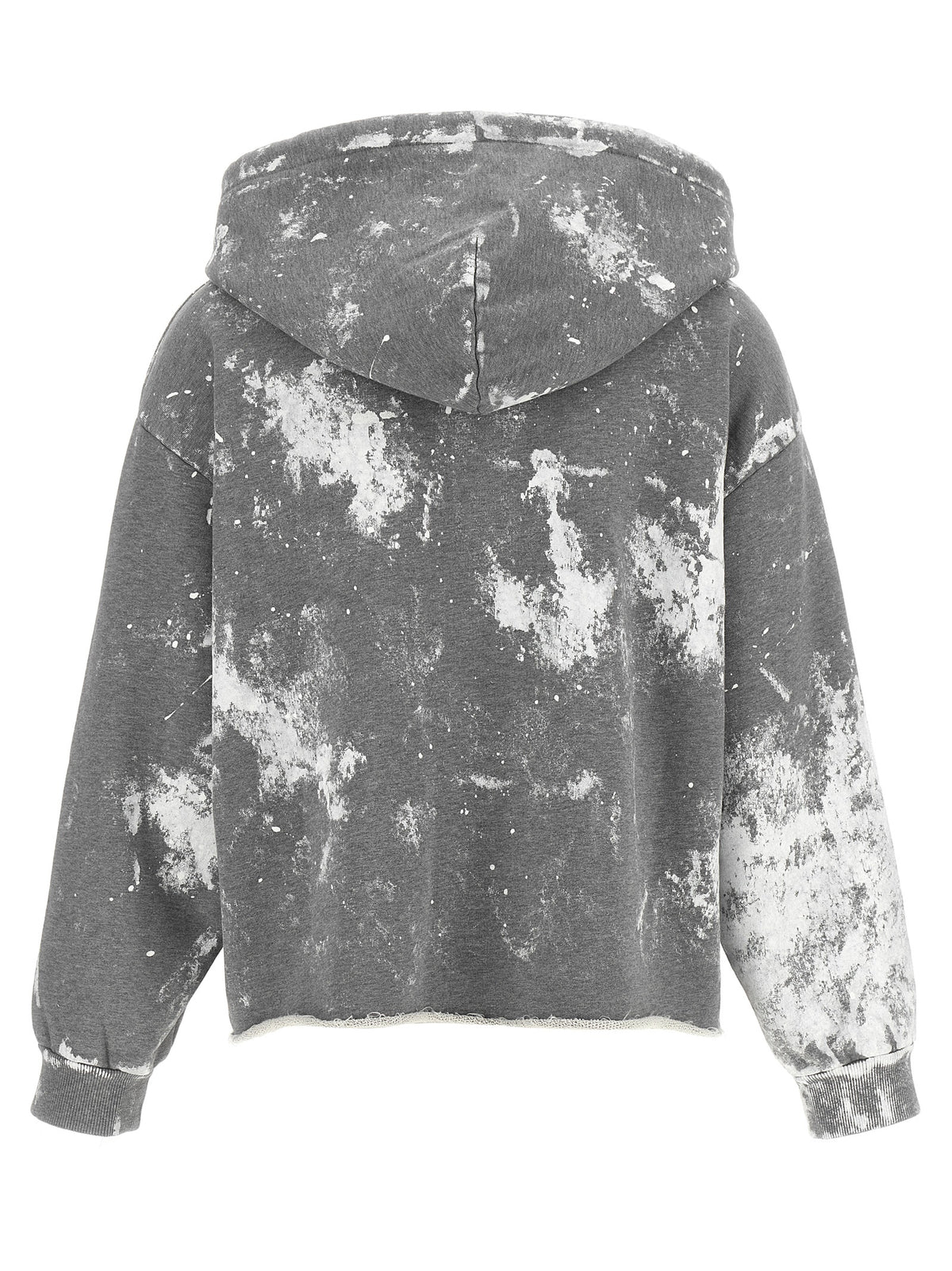 MM6 Maison Margiela Gray Cotton Women's Sweatshirt