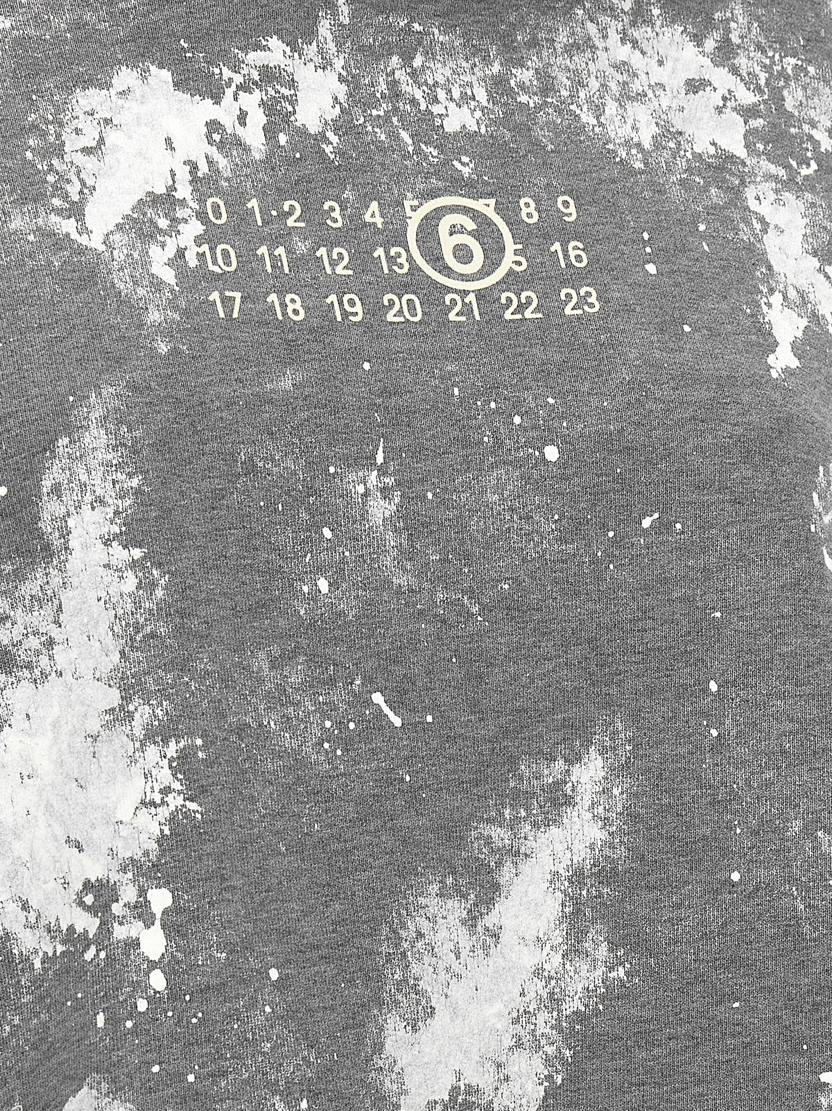 MM6 Maison Margiela Gray Cotton Women's Sweatshirt