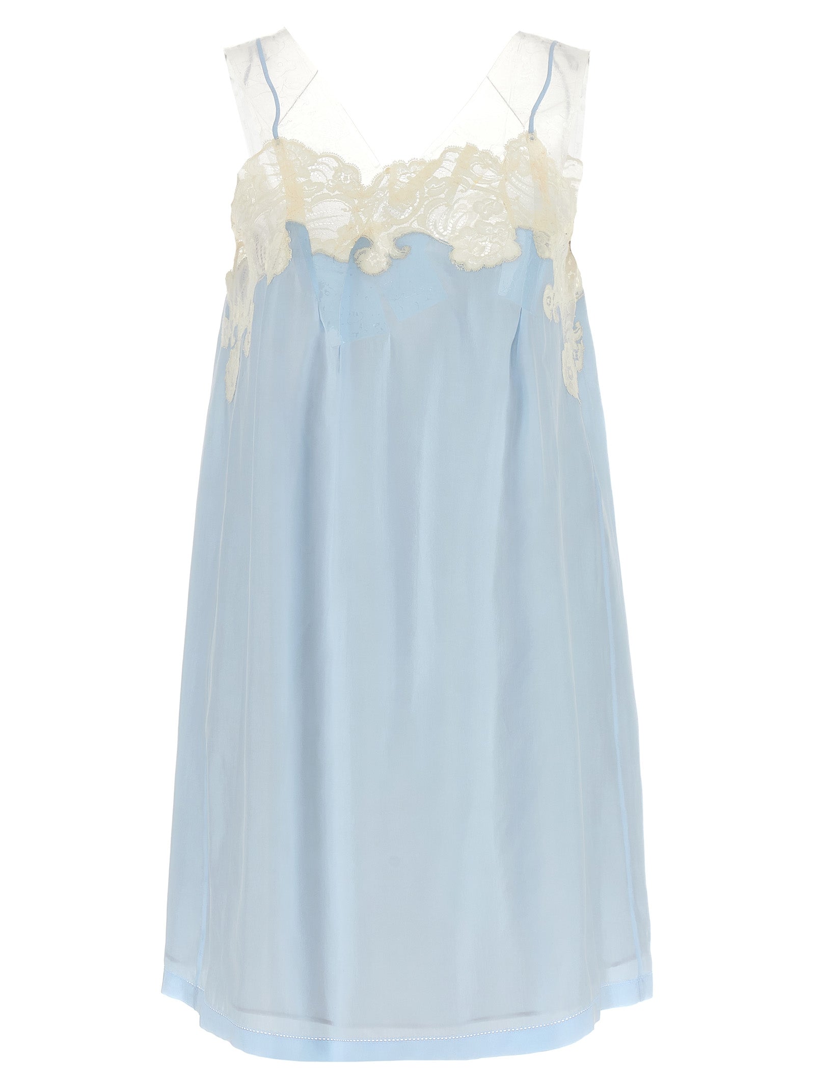 Maison Margiela Blue Copper Short Women's Dress