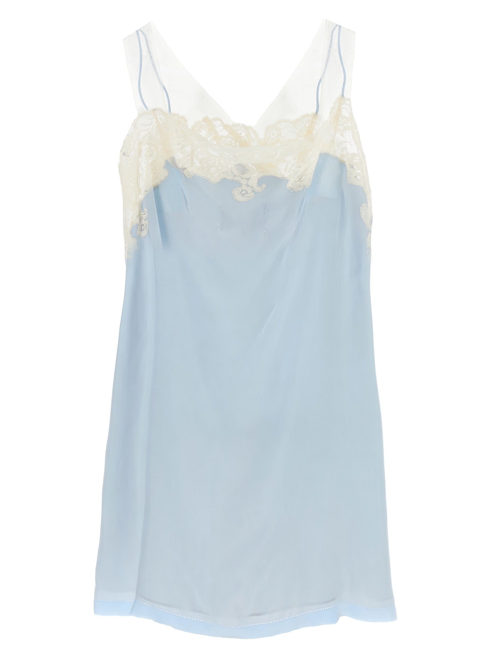 Maison Margiela Blue Copper Short Women's Dress